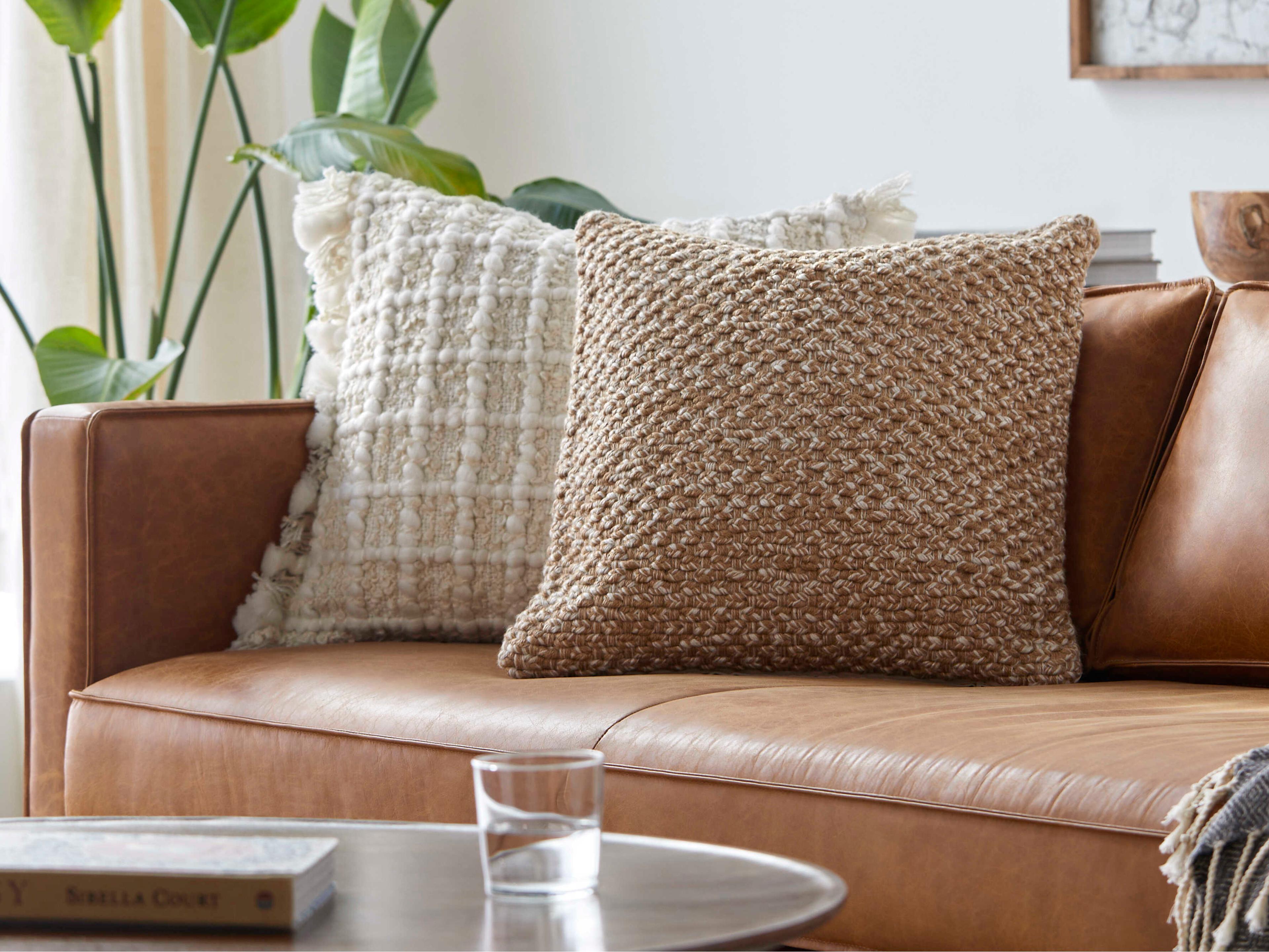 Surya Doncaster Beige Pillow