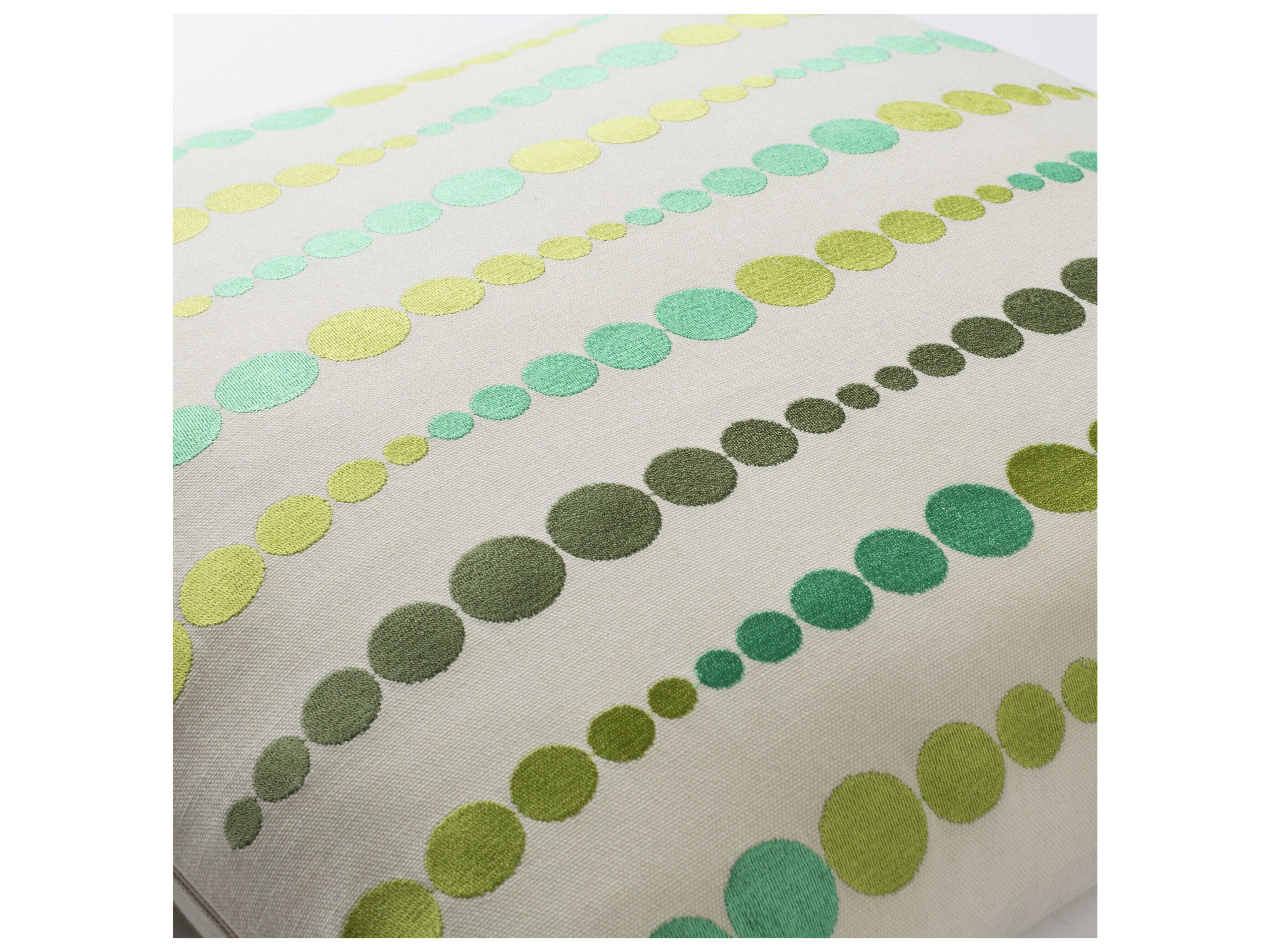 Surya Dewdrop Green Pillow