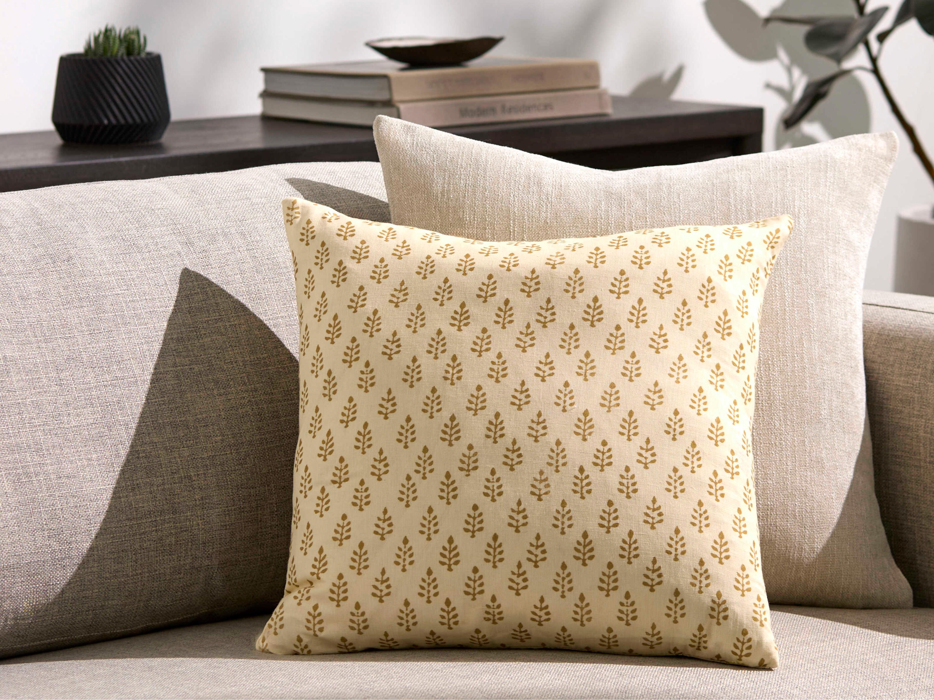 Surya Diggi Cream Pillow