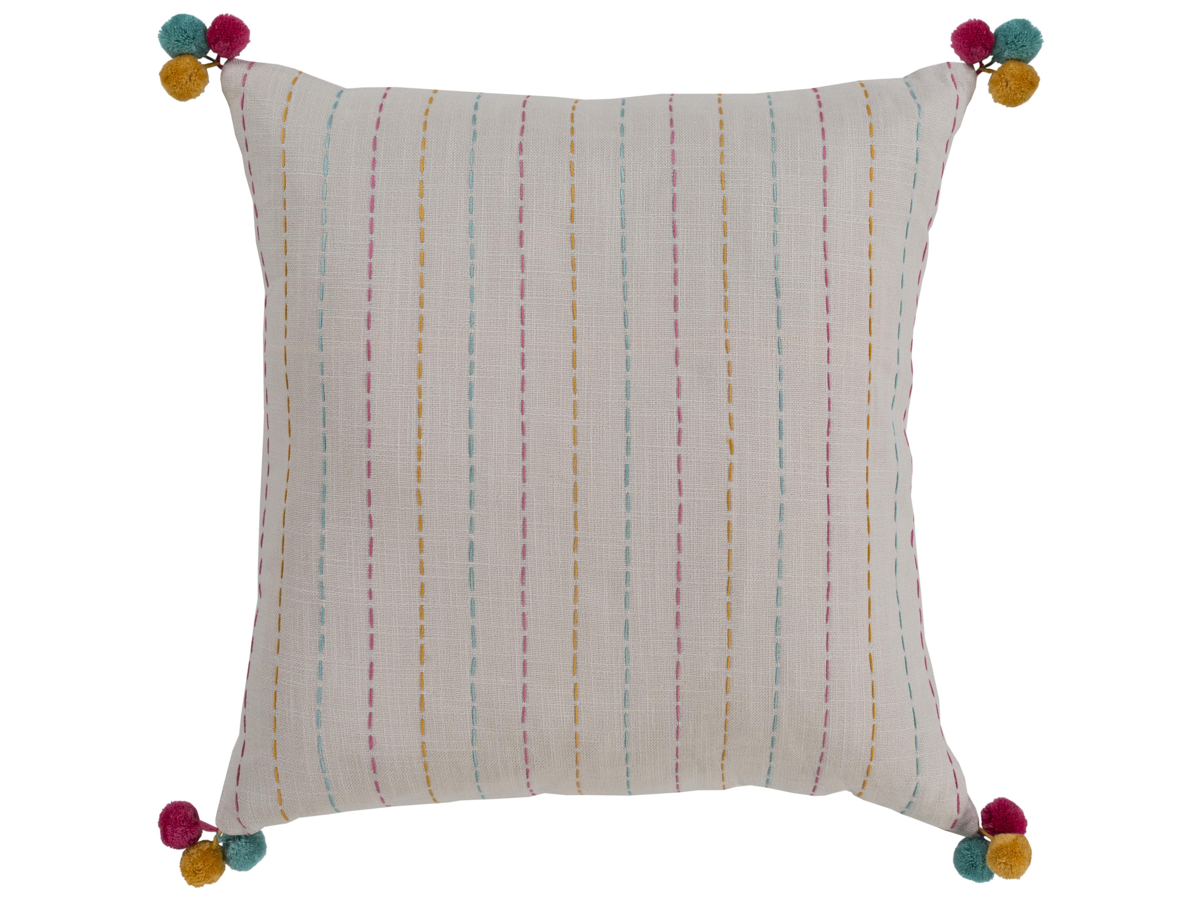 Dhaka Off-White Pillow