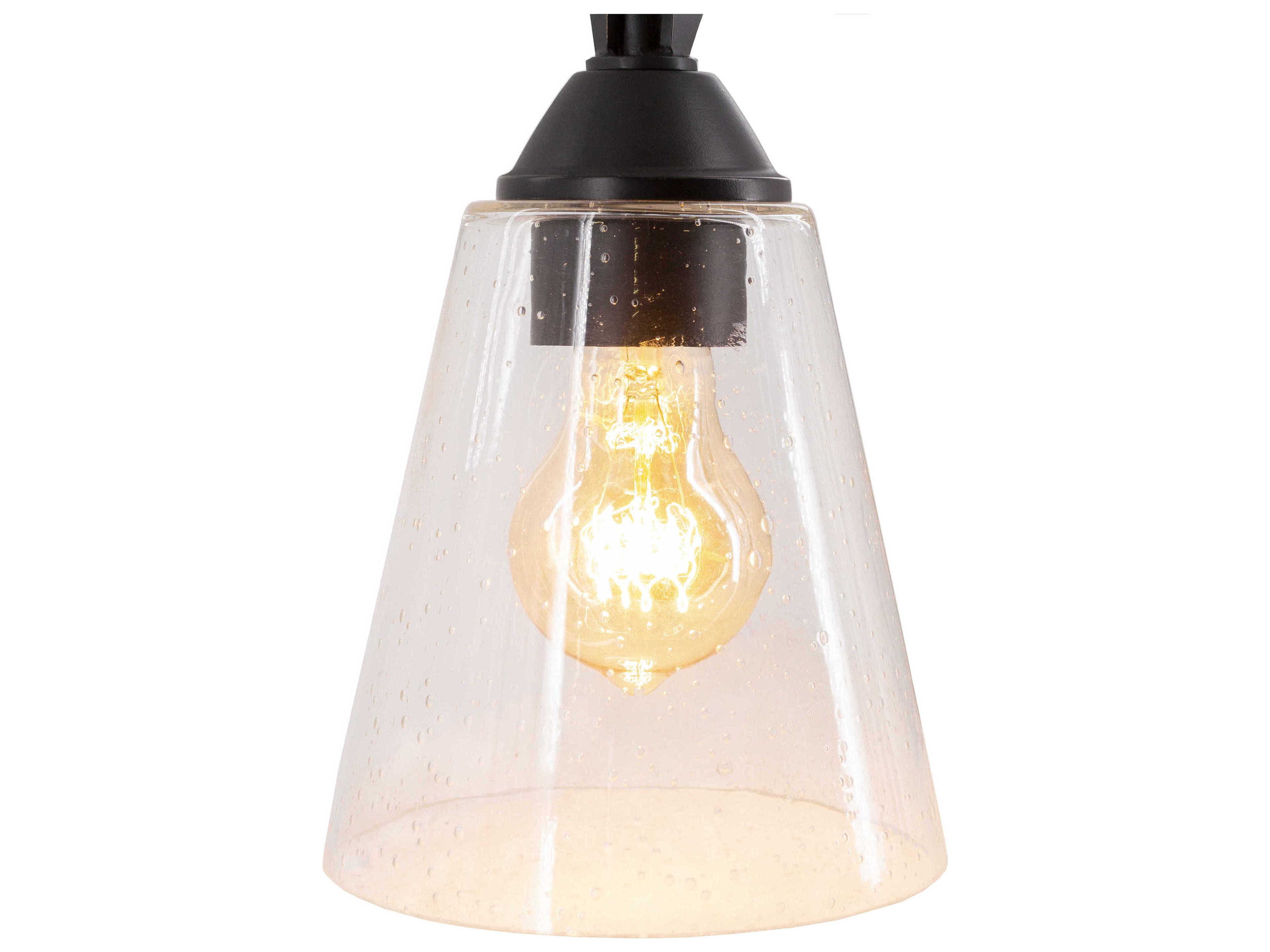 Surya Dhalia 1-Light Black Mini Pendant