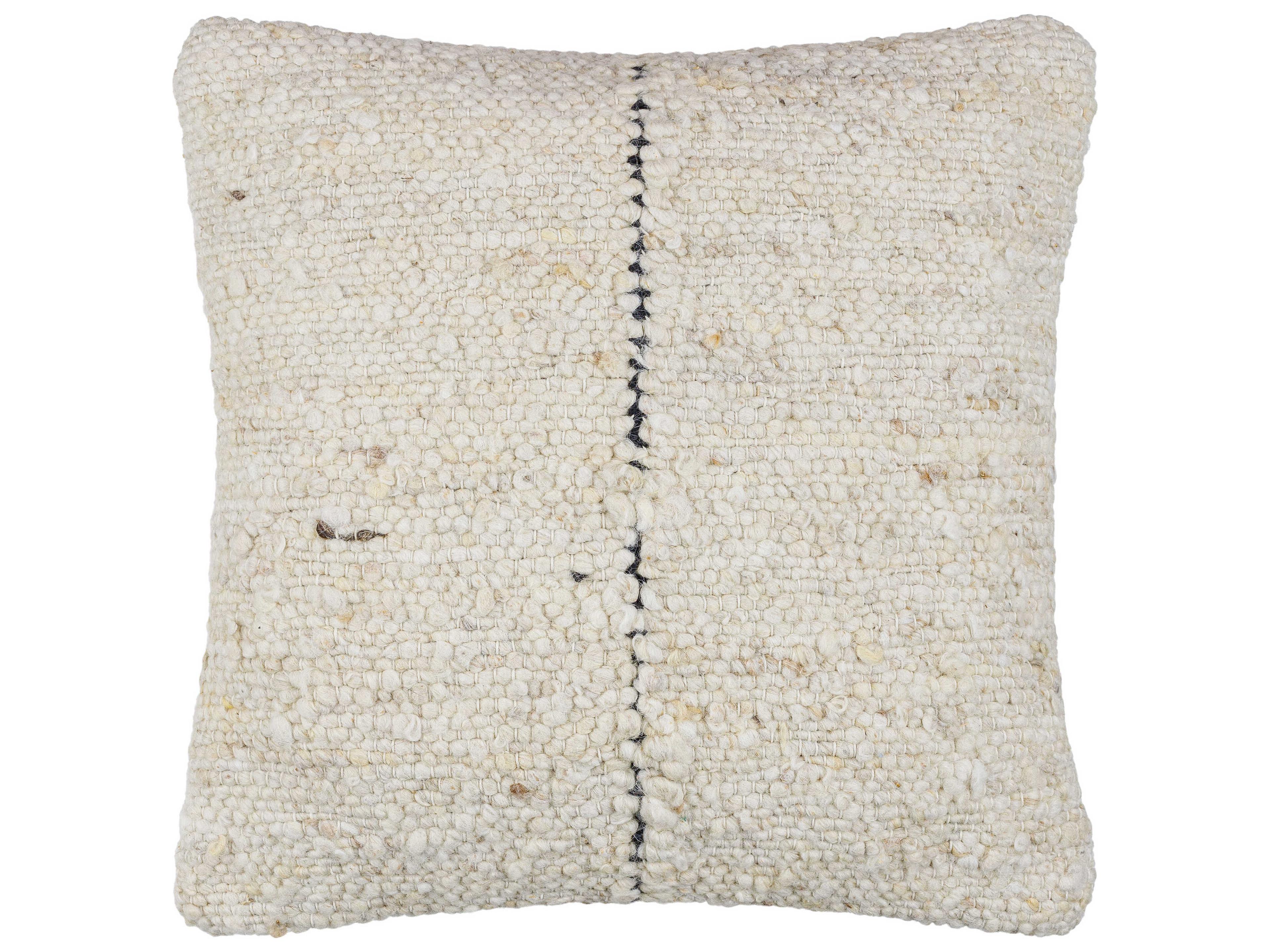 Divided Ivory Pillow