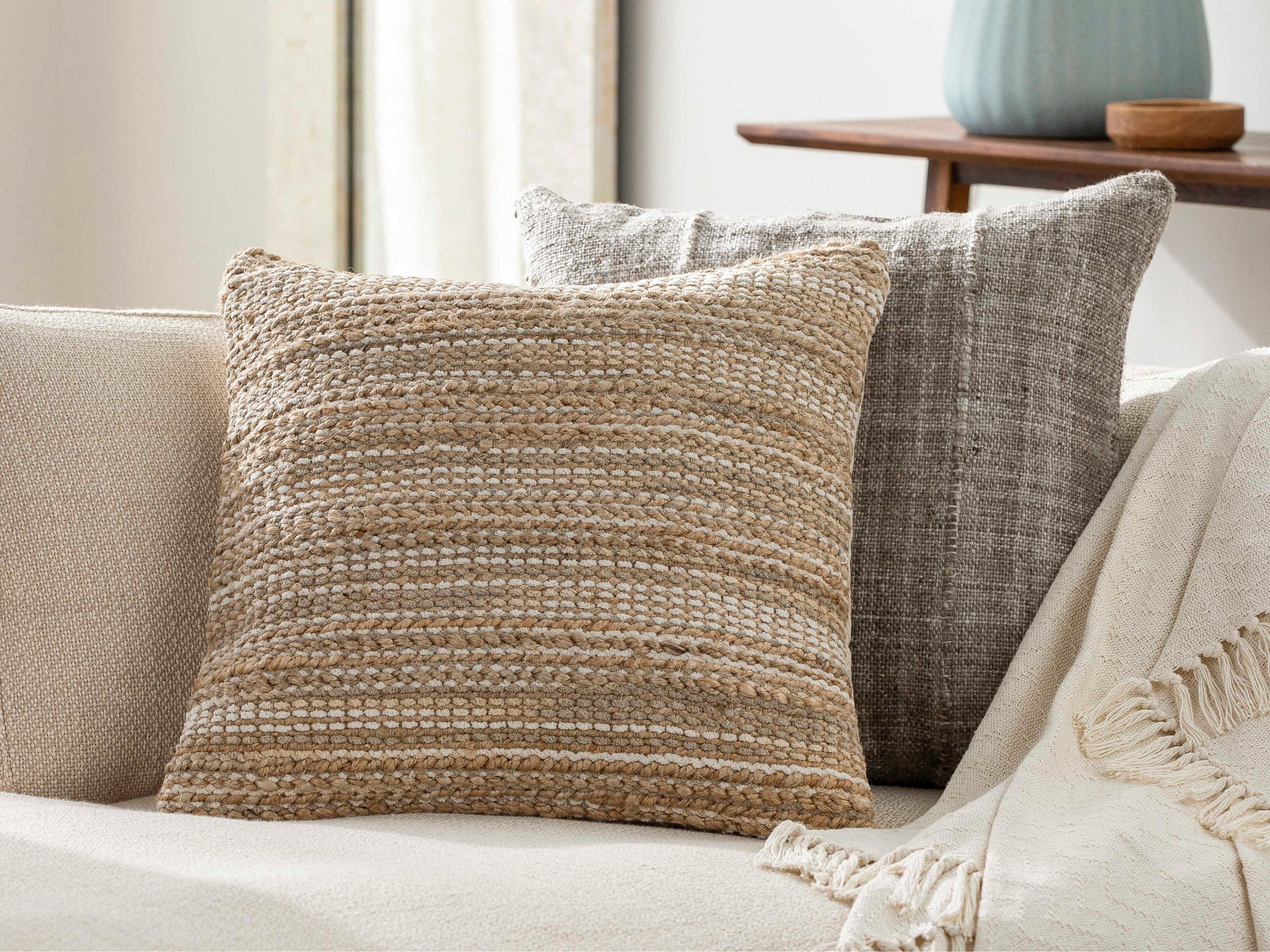 Surya Denpasar Beige Pillow