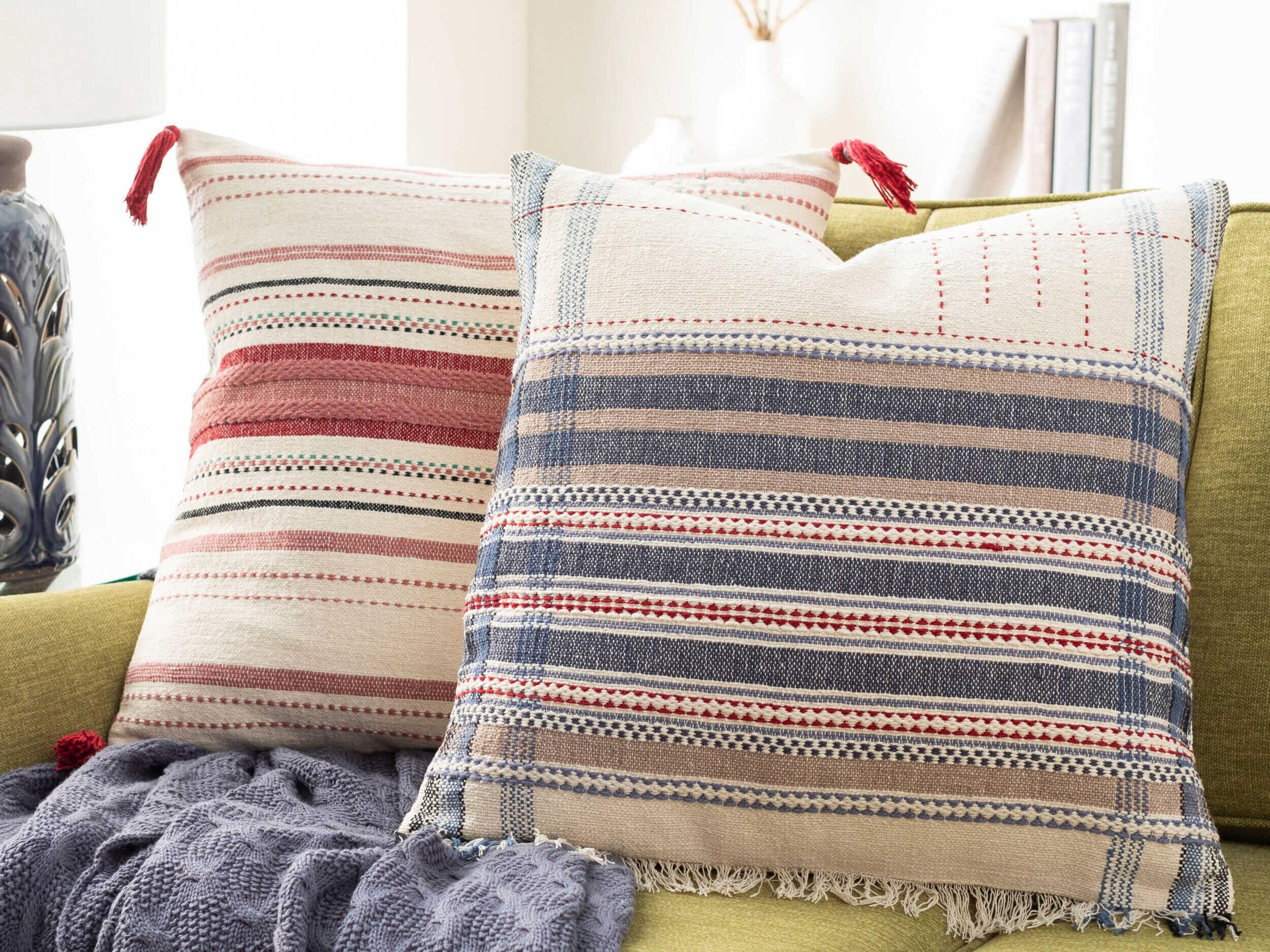 Surya Dashing Ivory Pillow