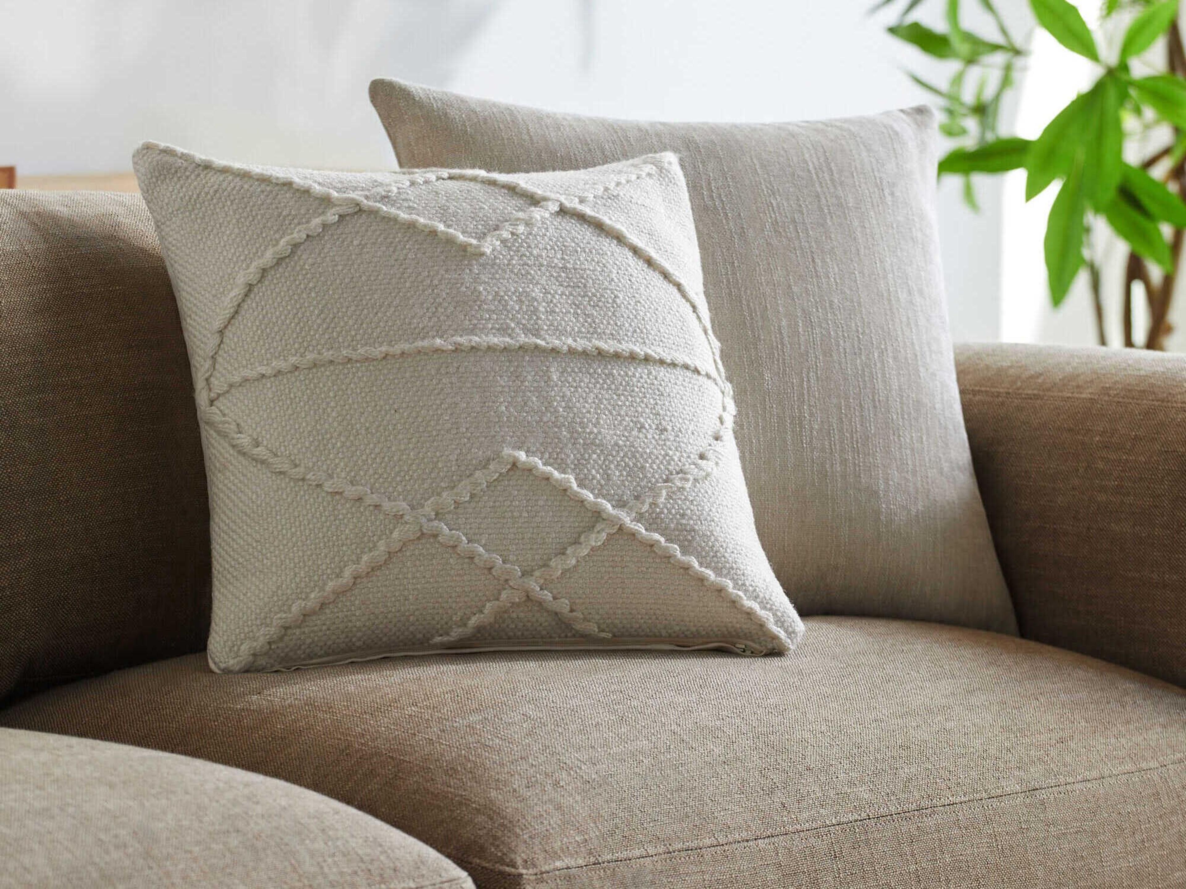 Surya Dortmund Ivory Pillow