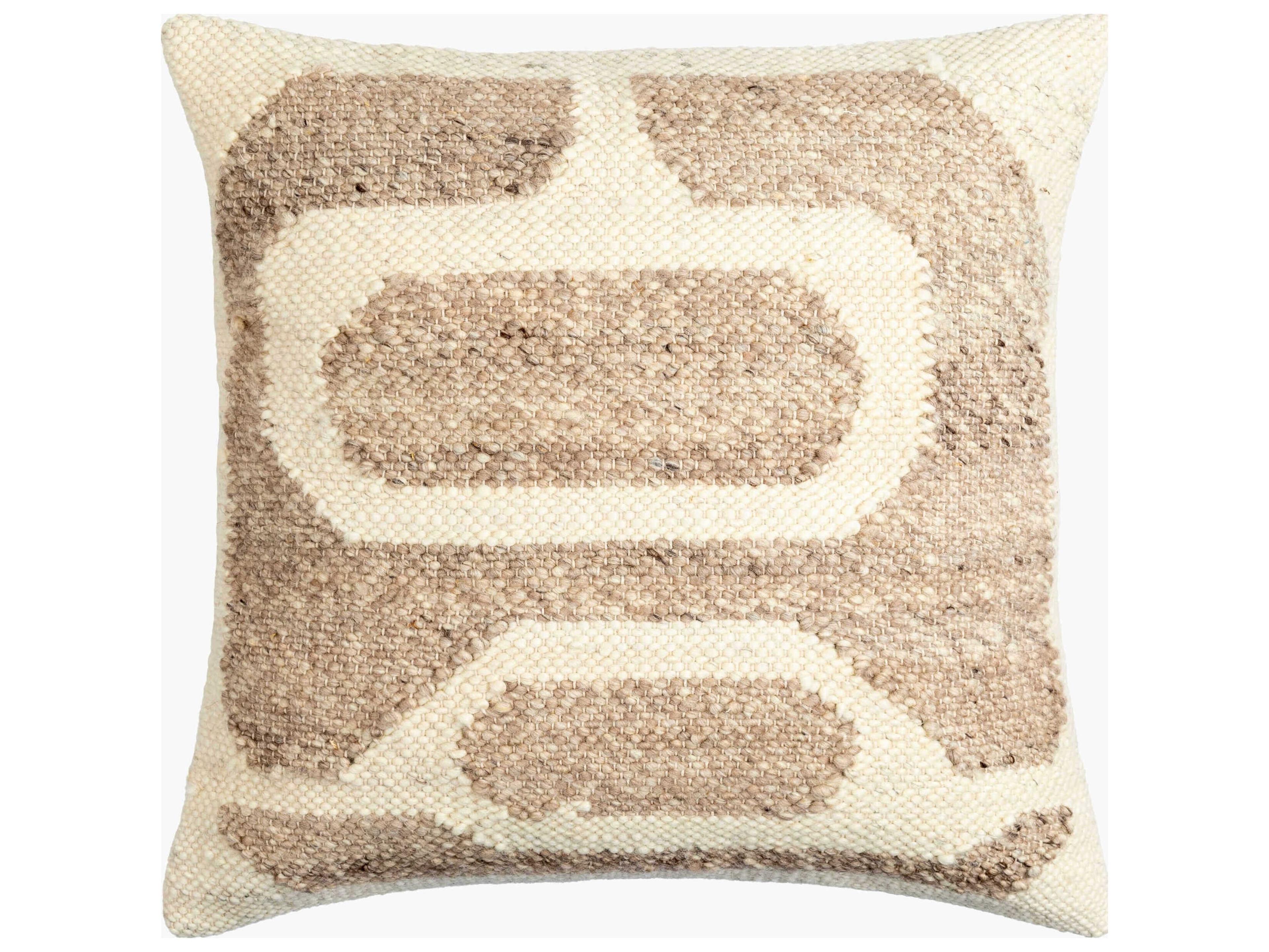 Deccan Traps Beige Pillow
