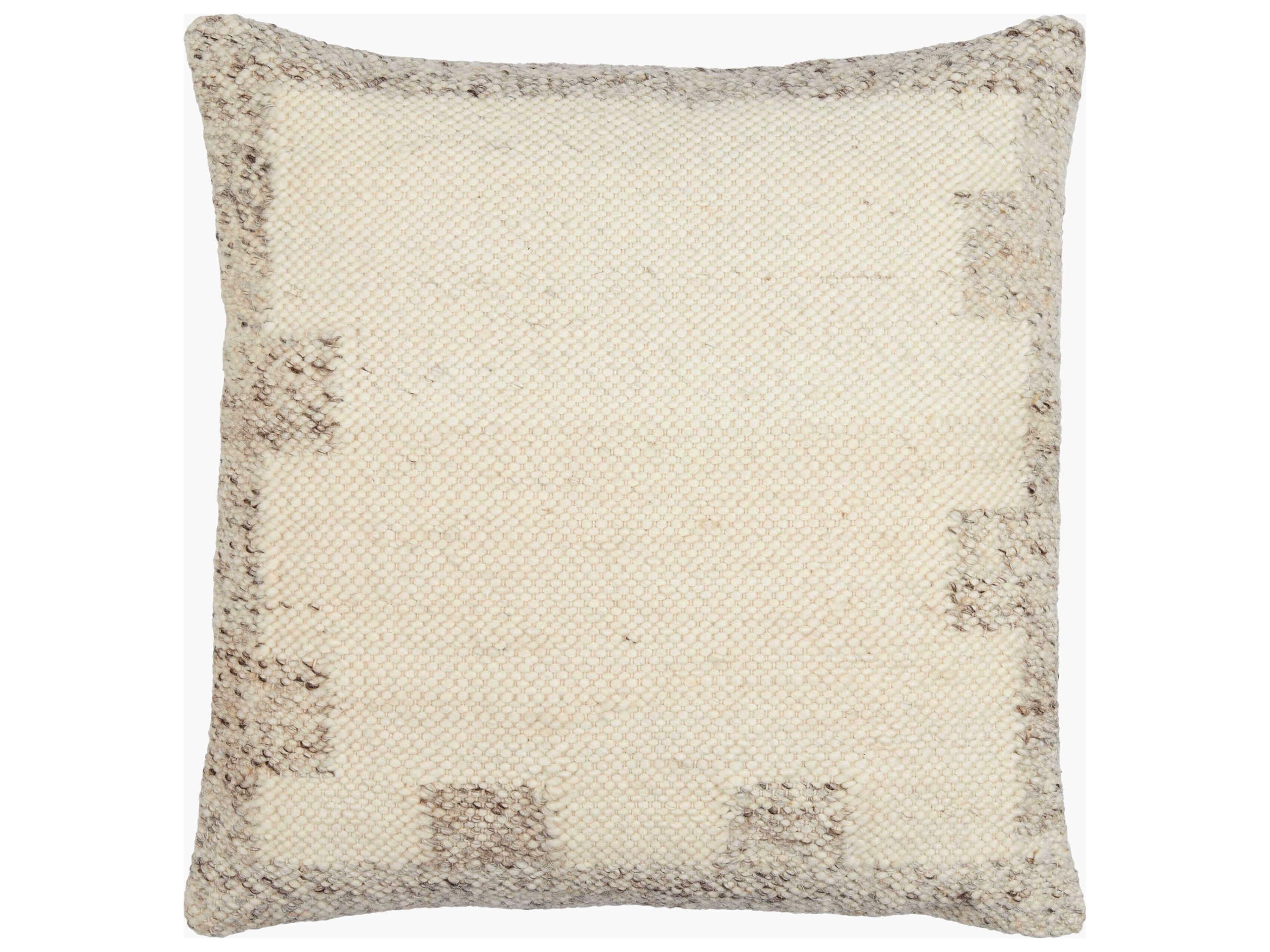 Deccan Traps Ivory Pillow
