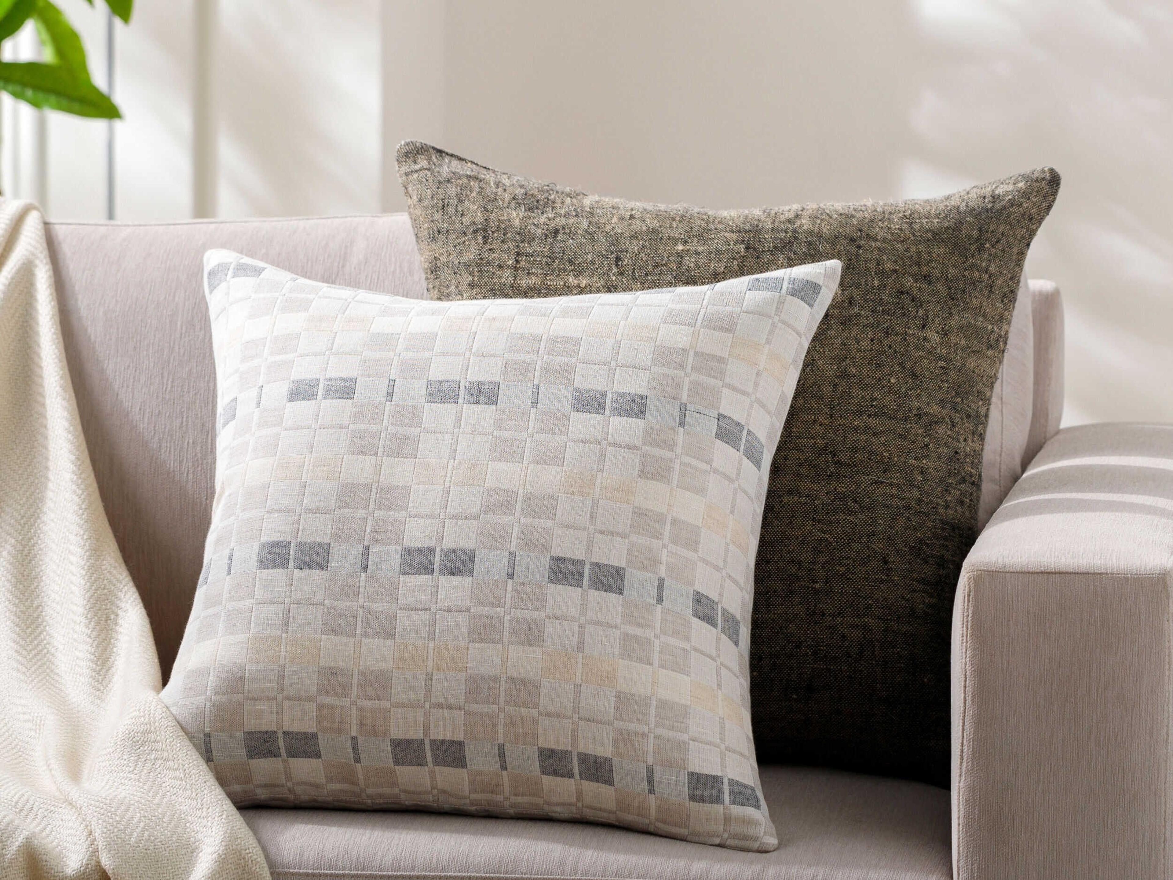 Surya Divya Light Beige Pillow