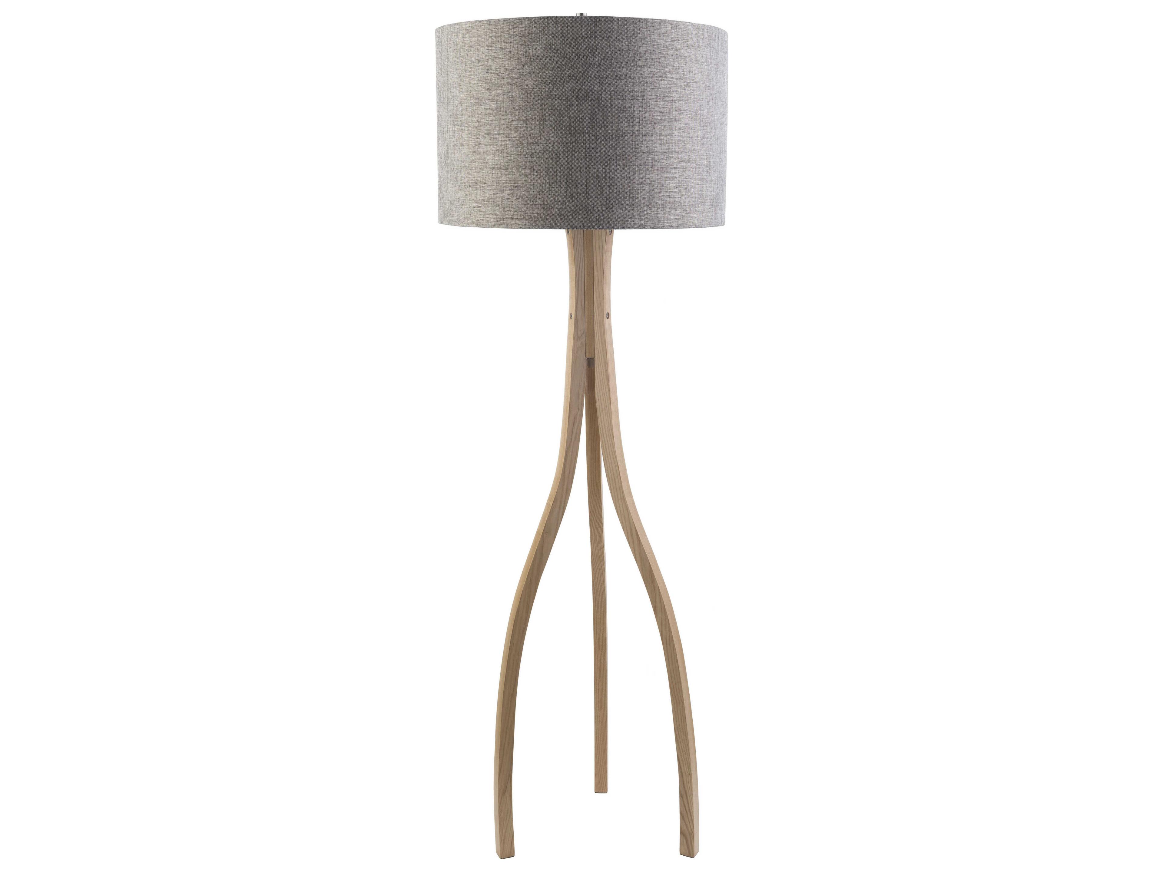 Duxbury Brown Floor Lamp