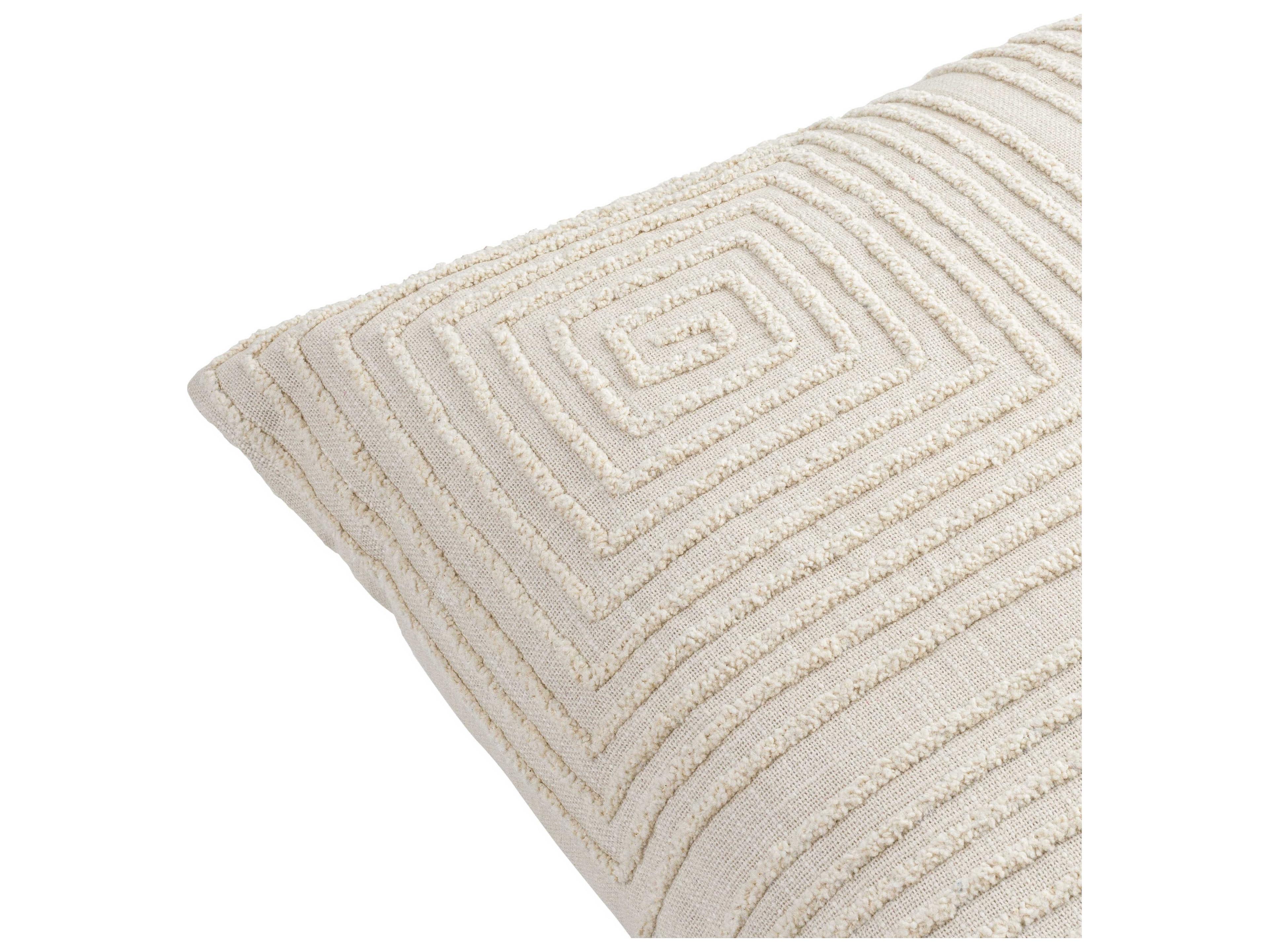Surya Embrey Beige Pillow