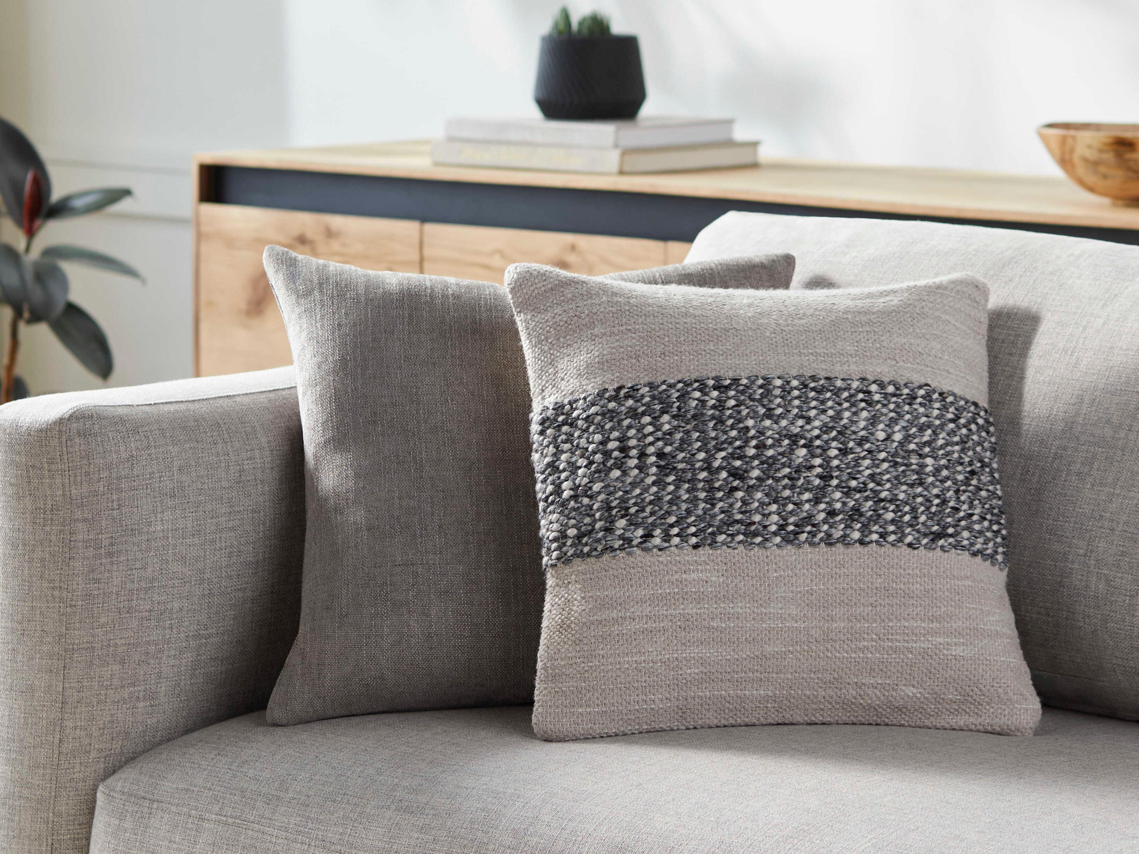 Surya Edward Beige Pillow