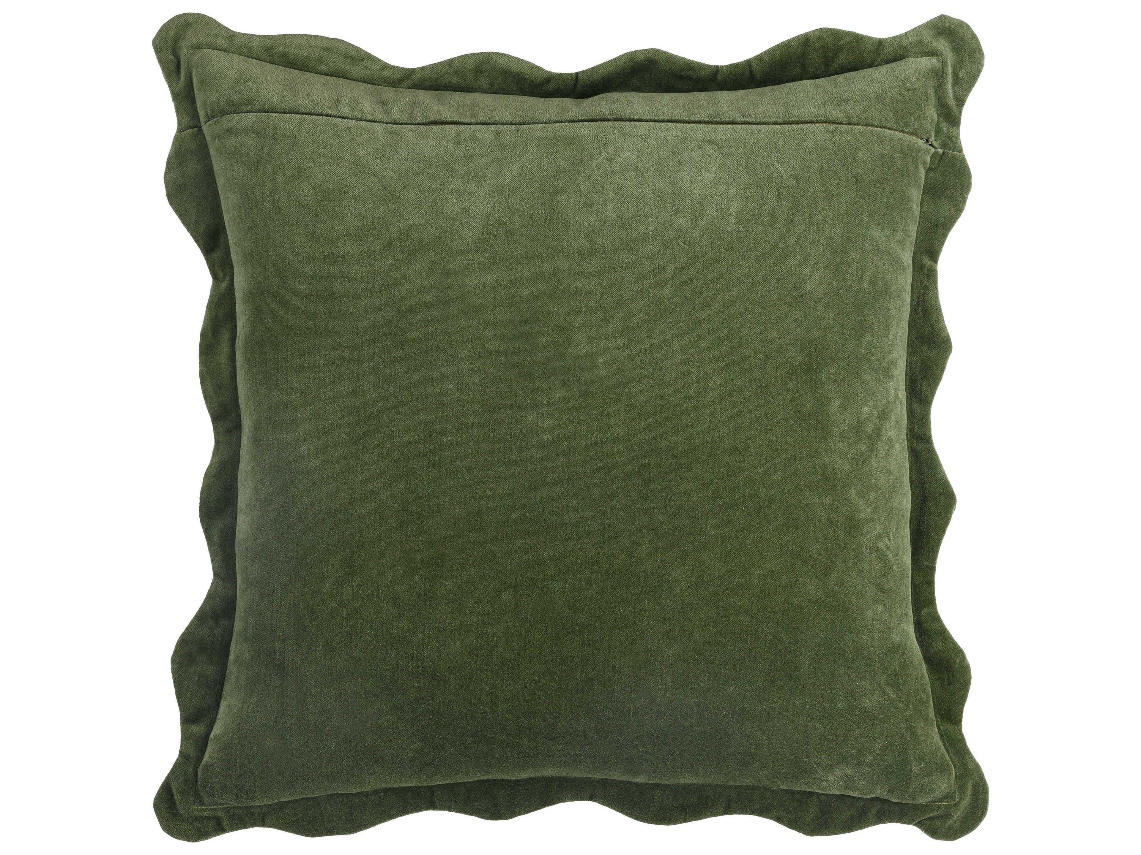 Surya Effervescent Medium Green Pillow