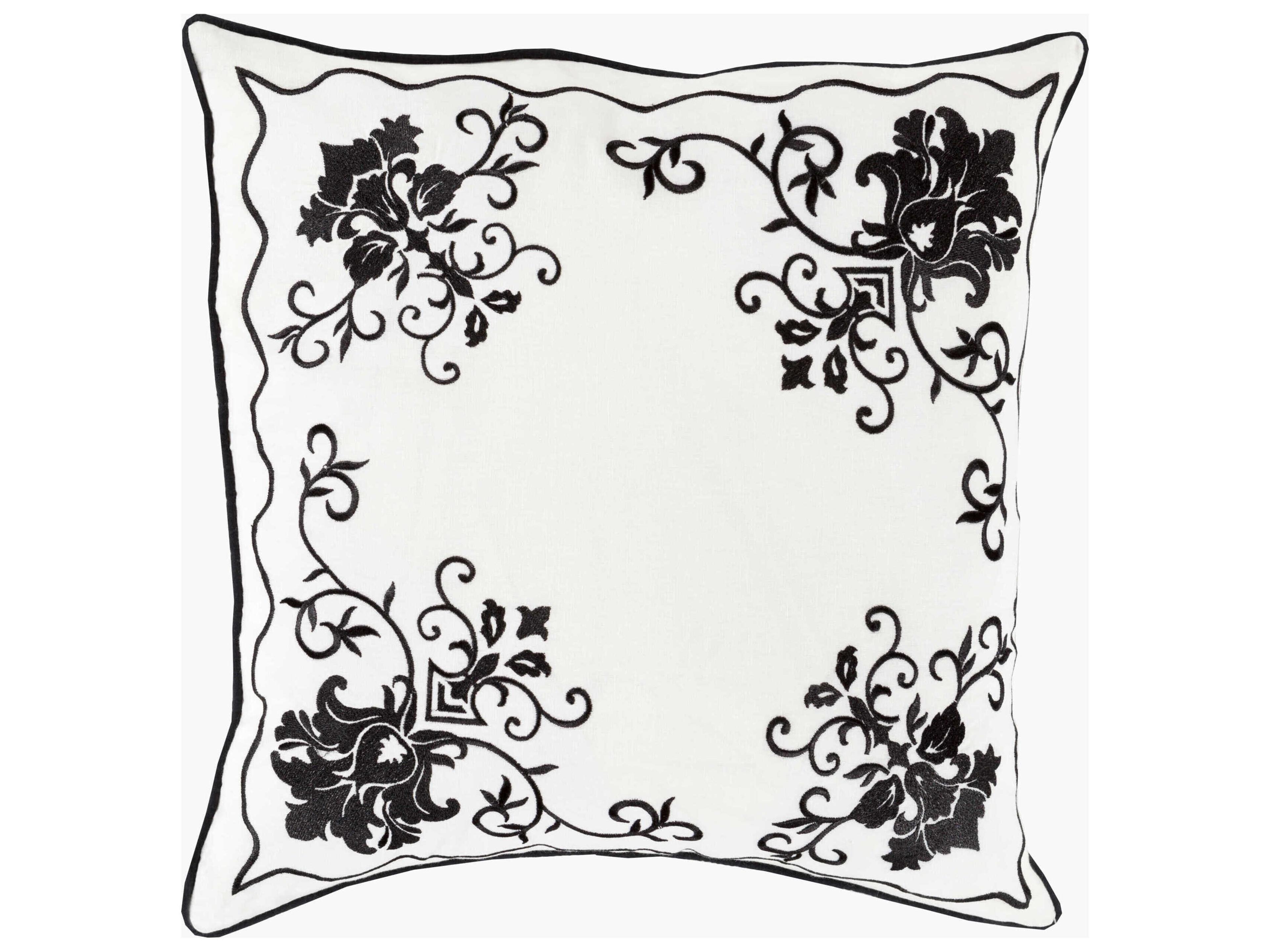 Eloise Black Pillow