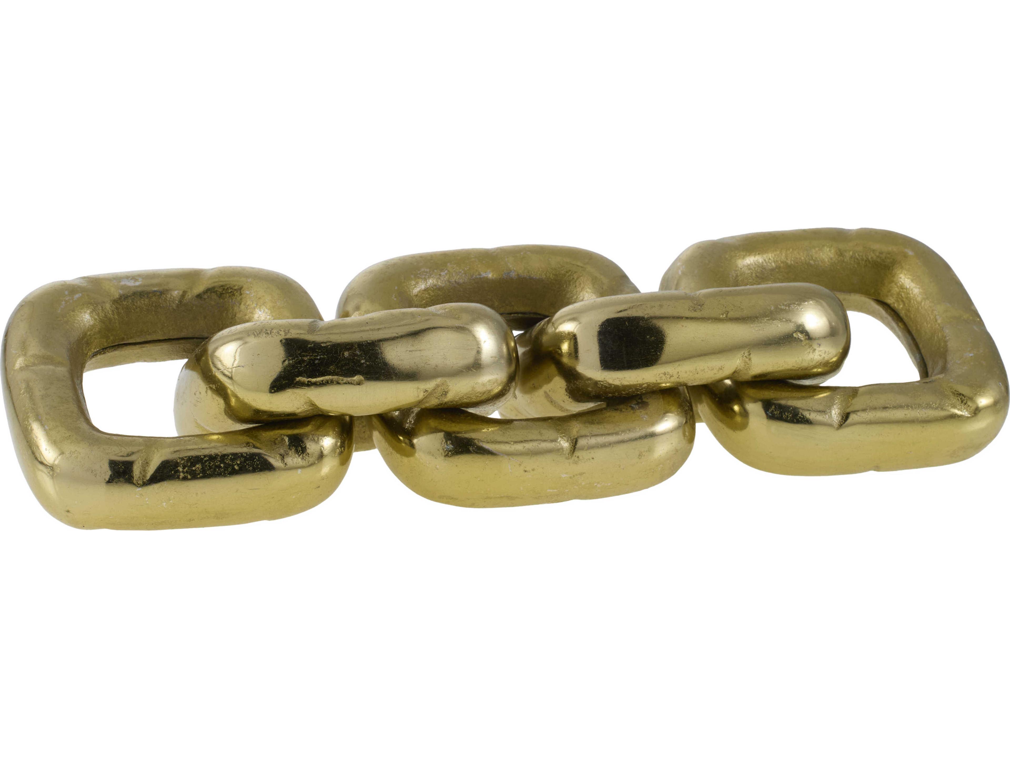 Sherman Metallic Brass Sculpture