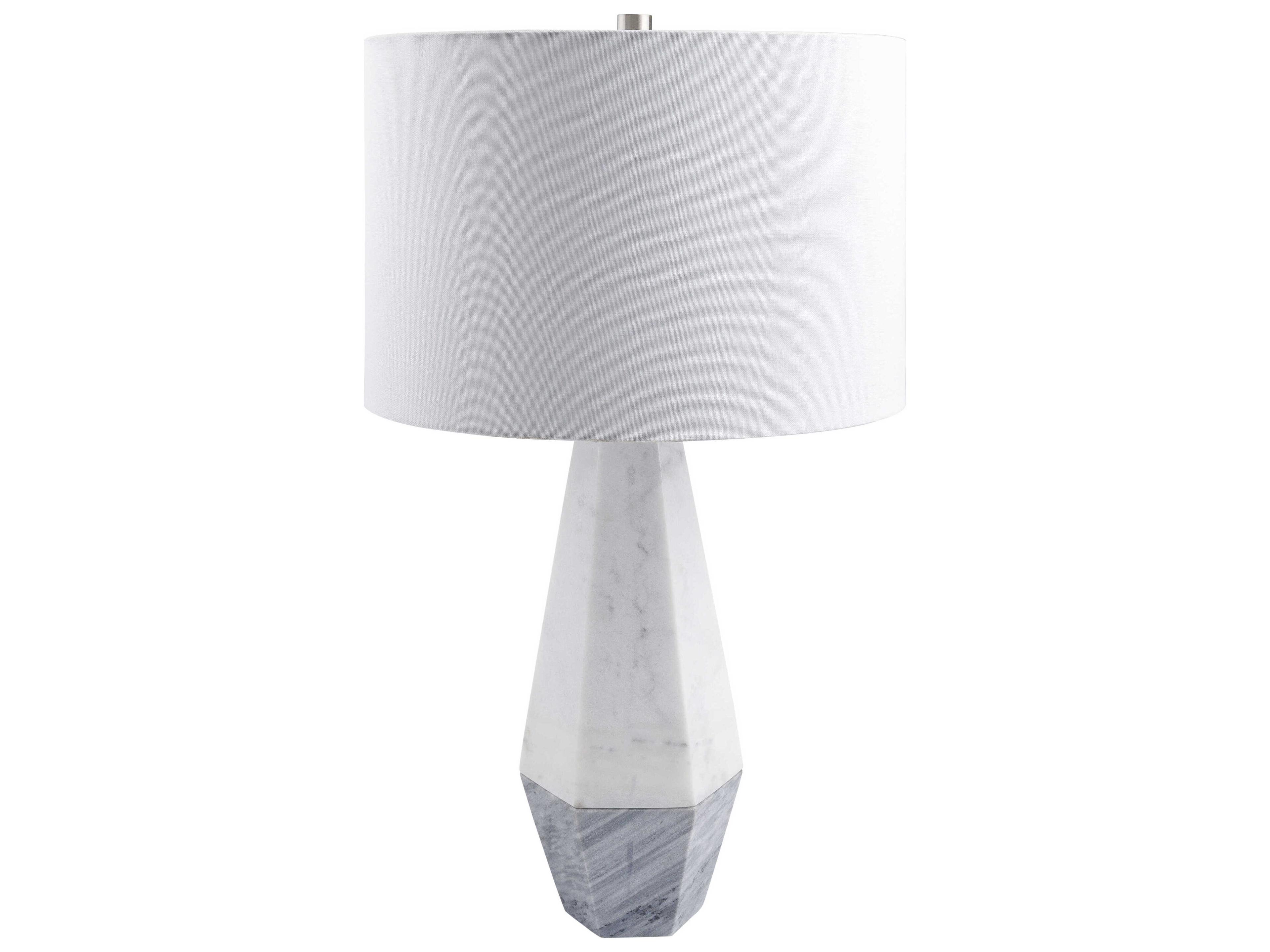 Enliven Gray Buffet Lamp