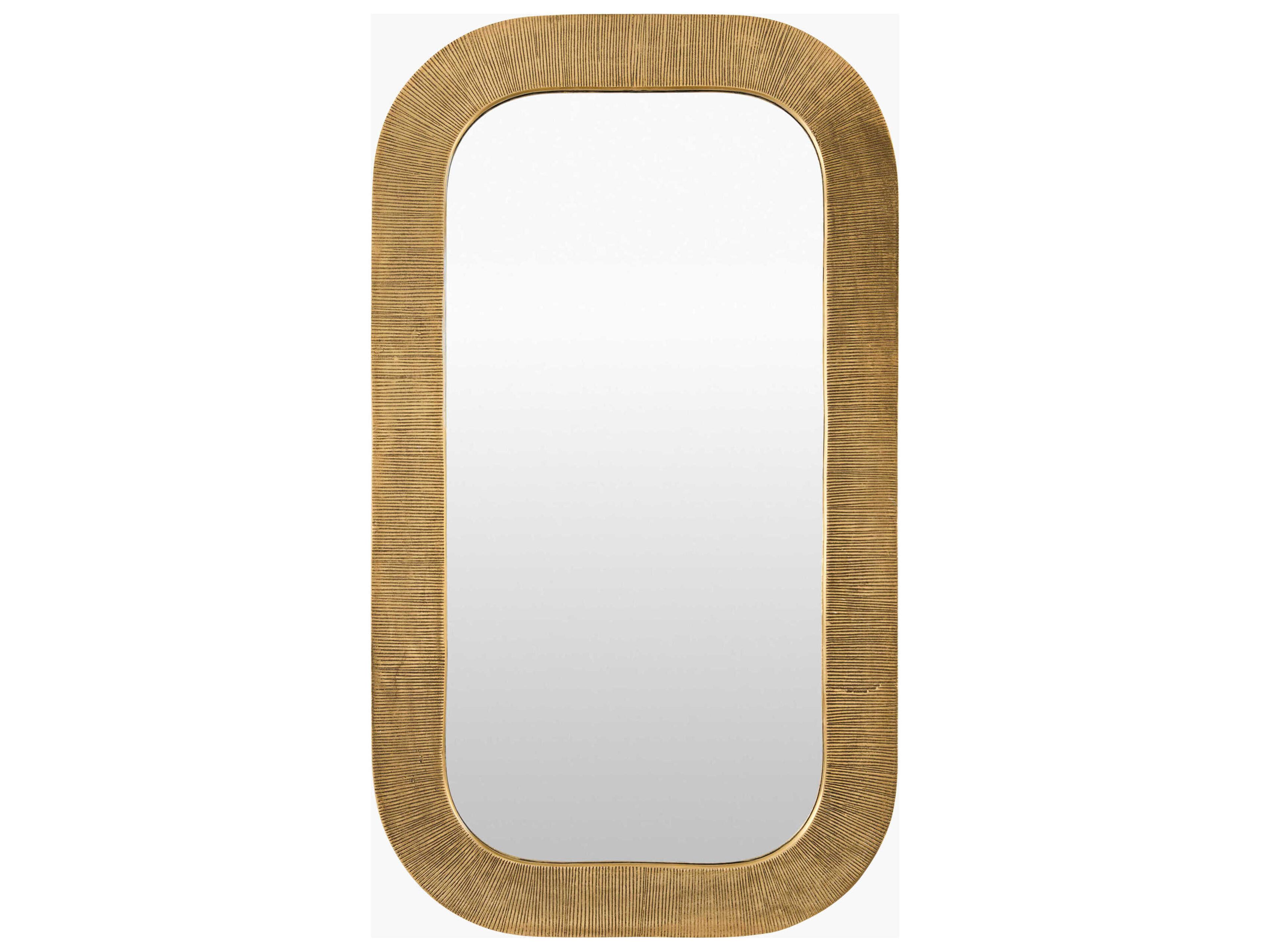 Surya Enya Gold Wall Mirror