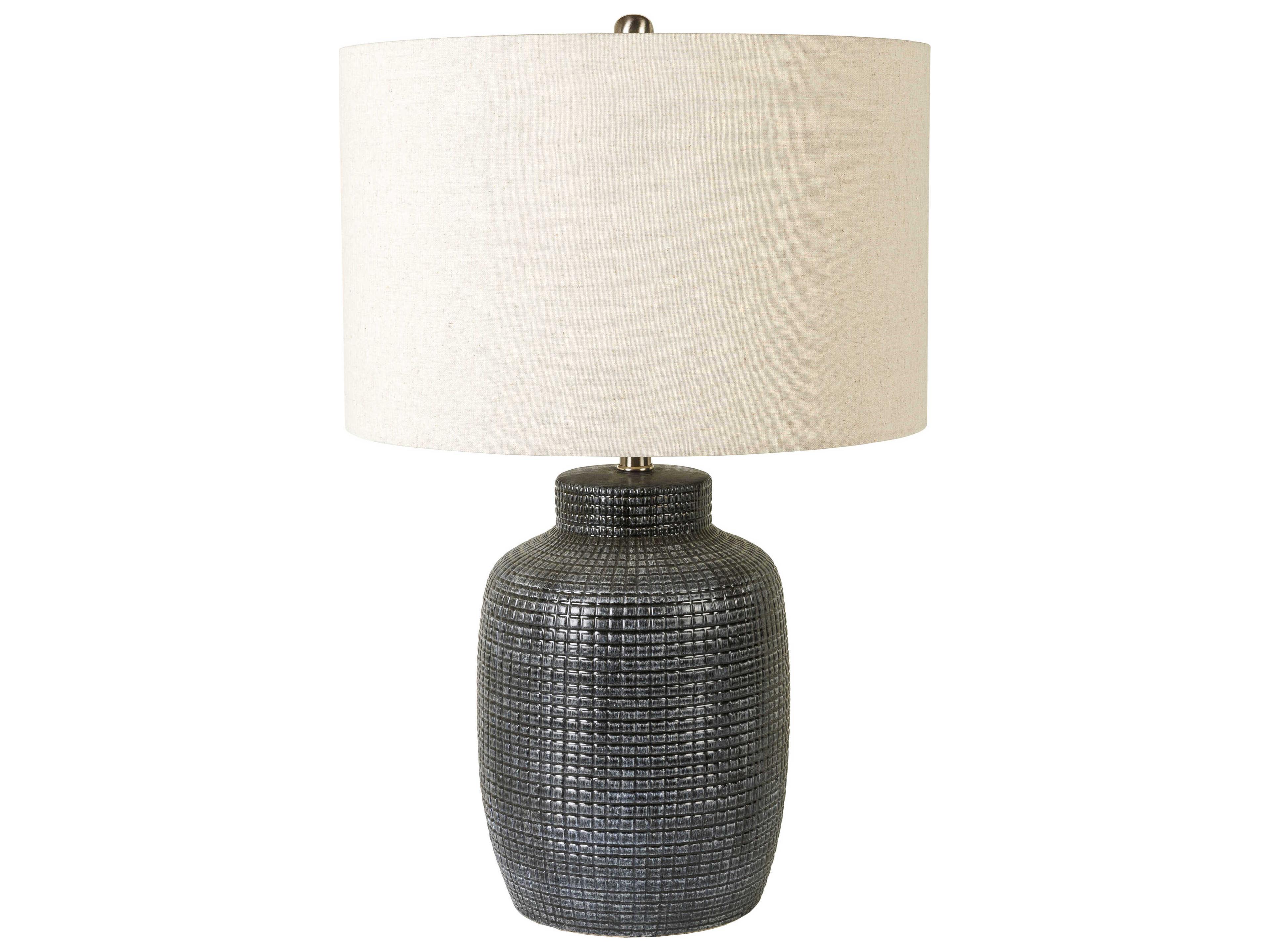 Brie Black Buffet Lamp
