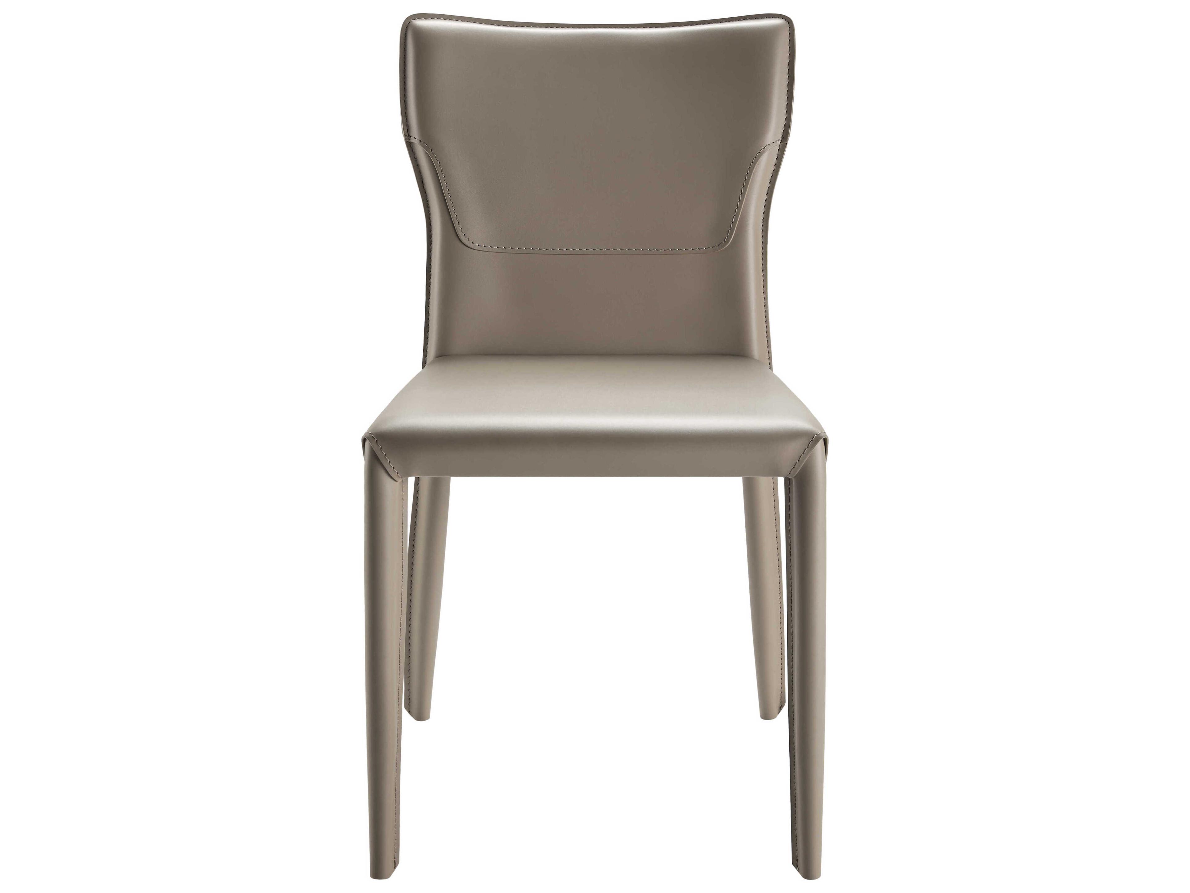 Surya Eric Brown Armless Dining Chair Set of 2