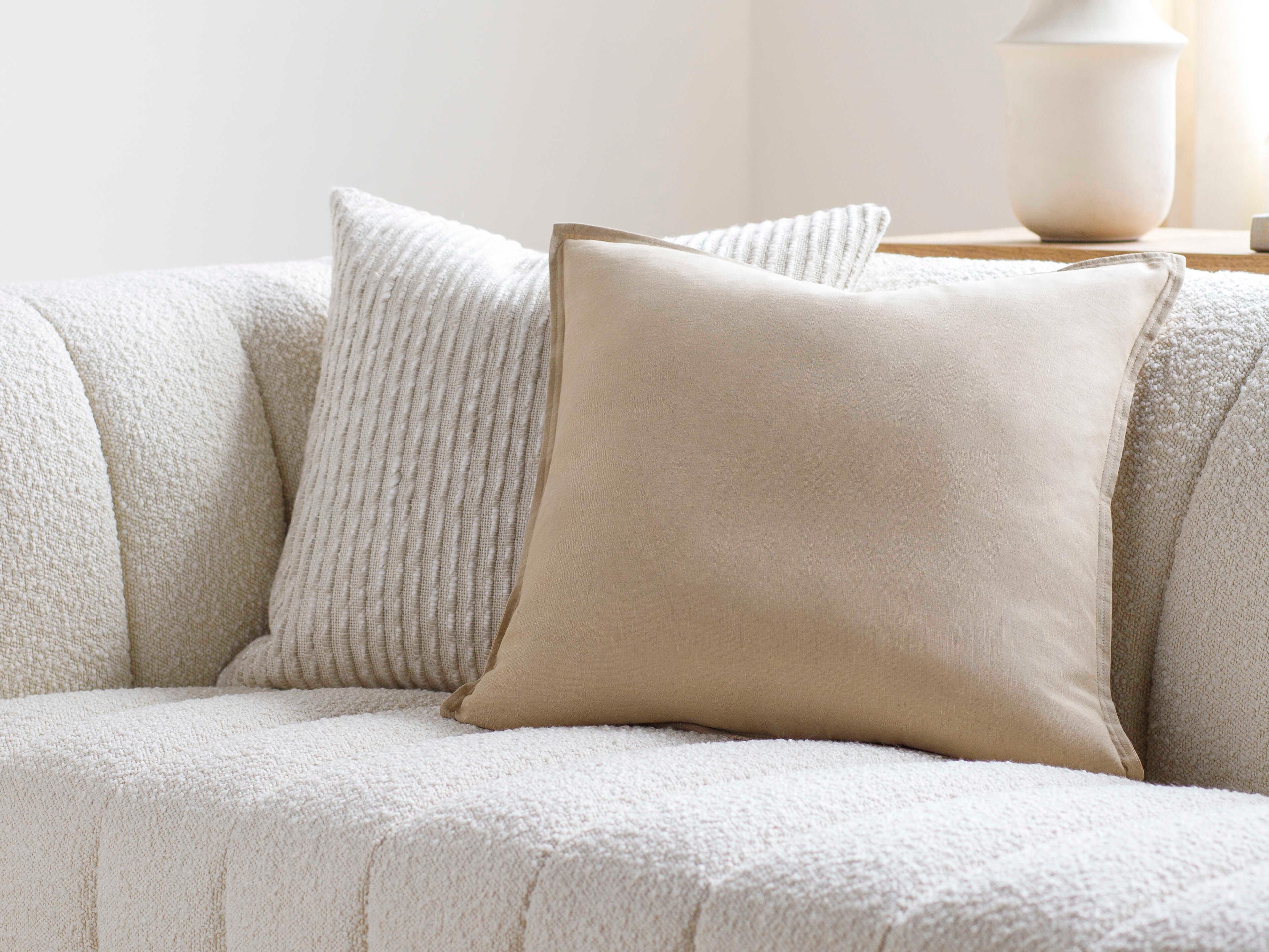 Surya Ethel Tan Pillow