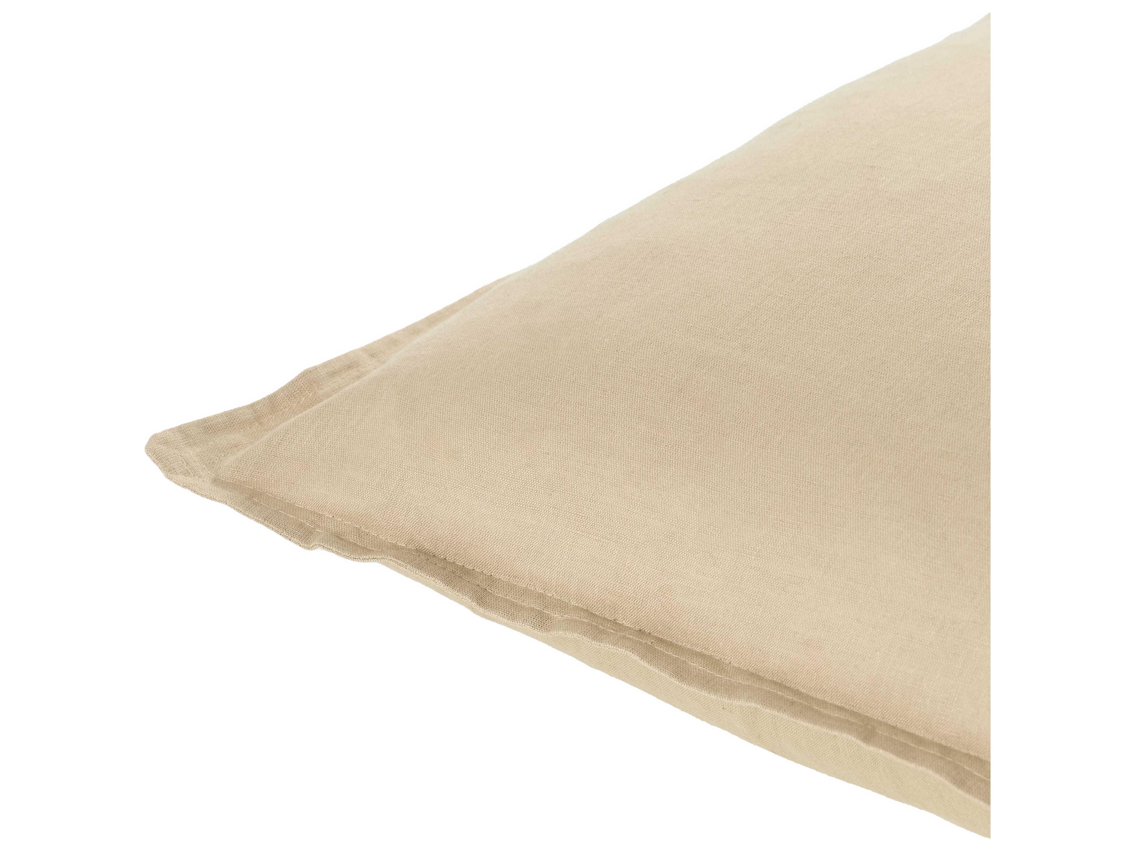 Surya Ethel Light Brown Pillow