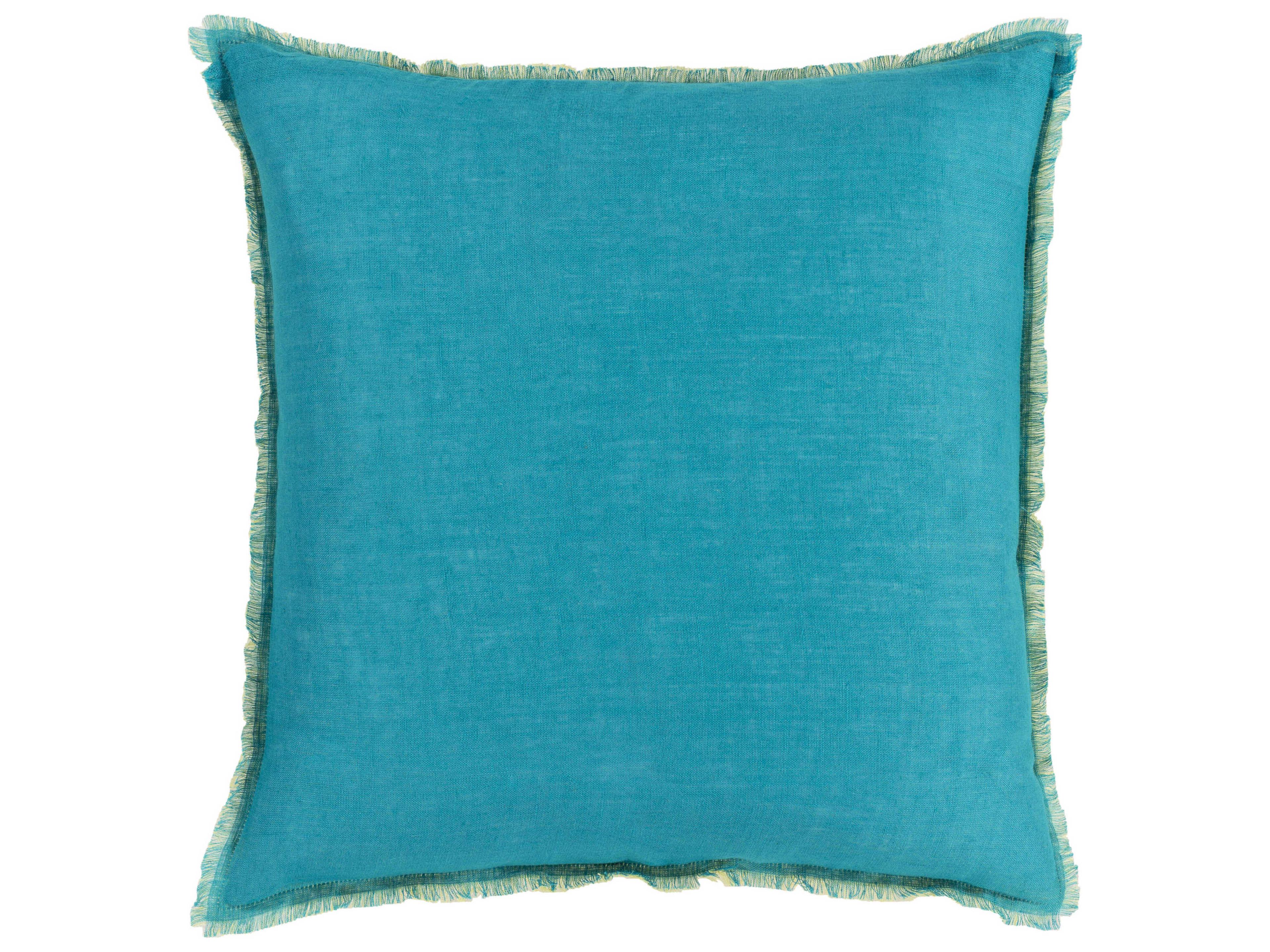 Surya Eyelash Blue Pillow