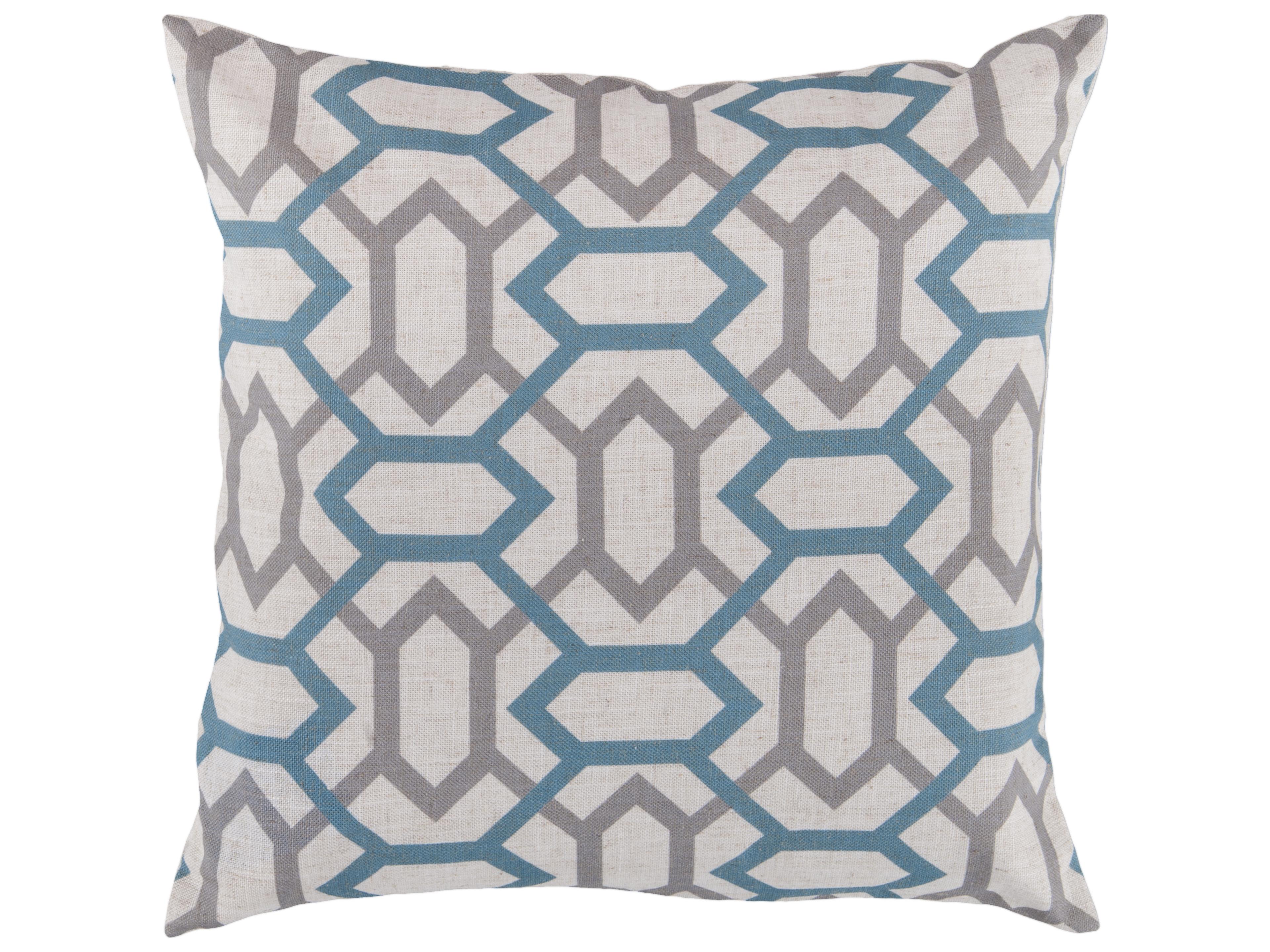 Surya Zoe Gray Pillow