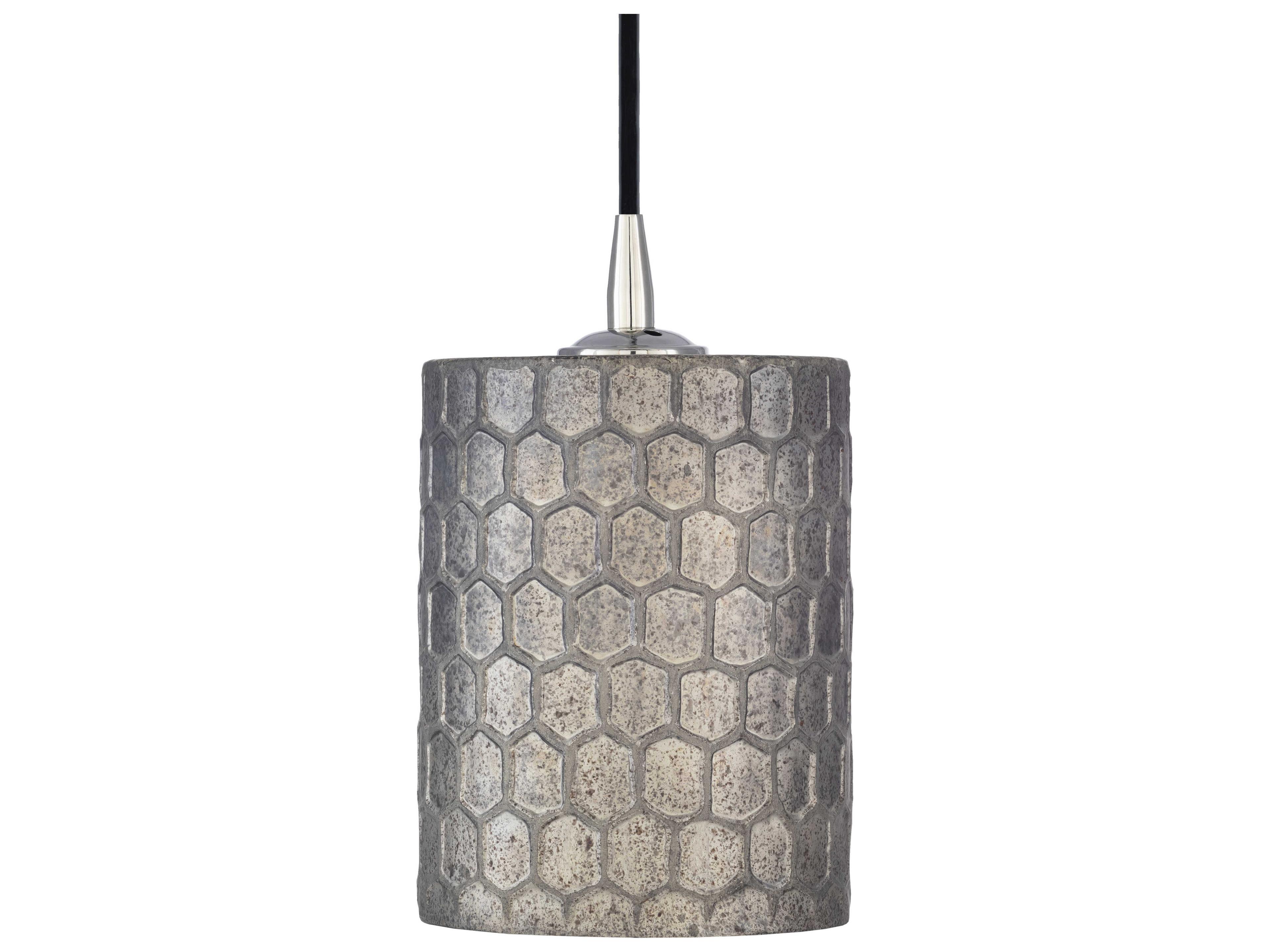 Finnegan 1-Light Metallic Nickel Mini Pendant