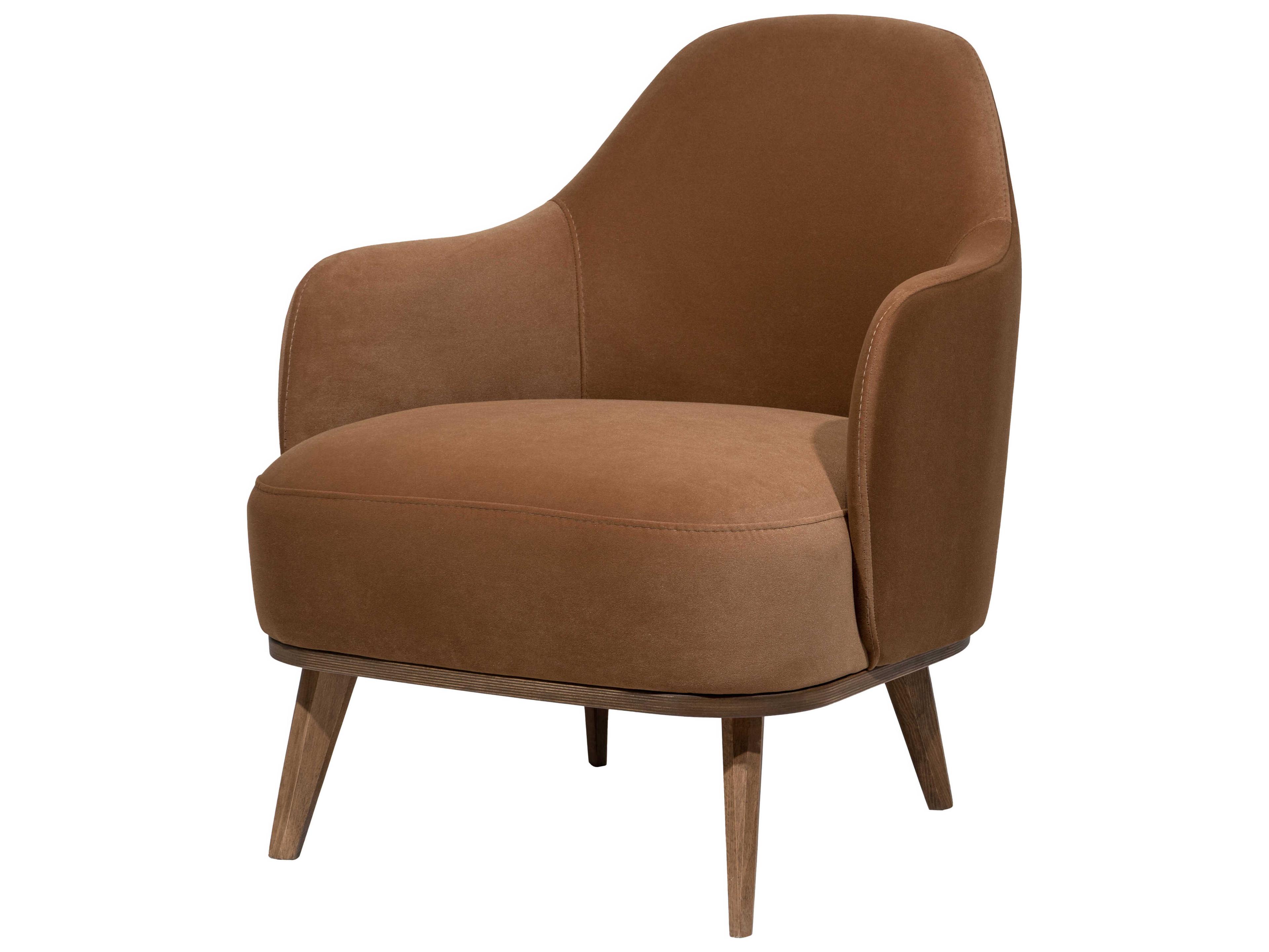 Surya Fantino Brown Accent Chair 