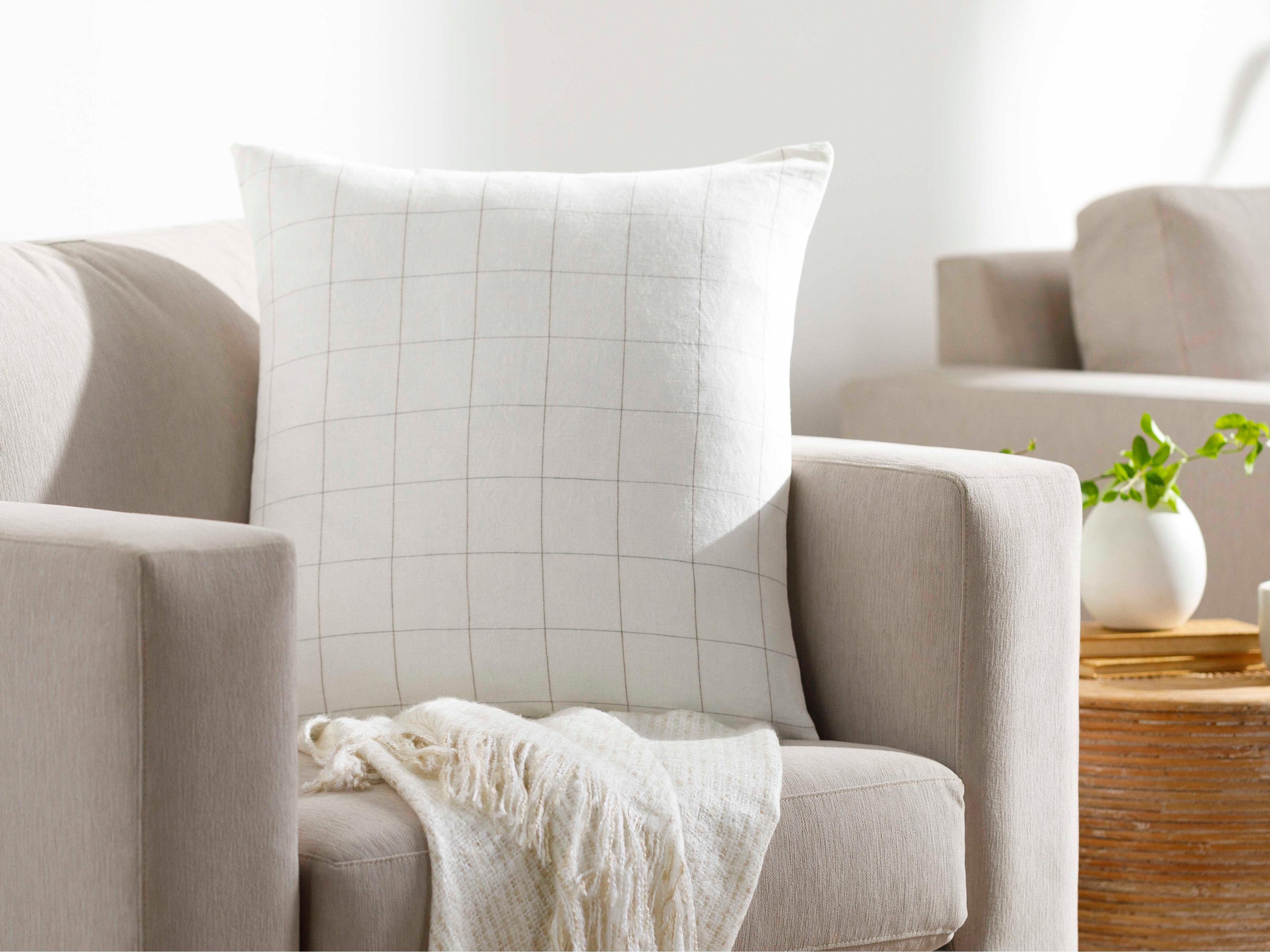 Surya Farida Ivory Pillow