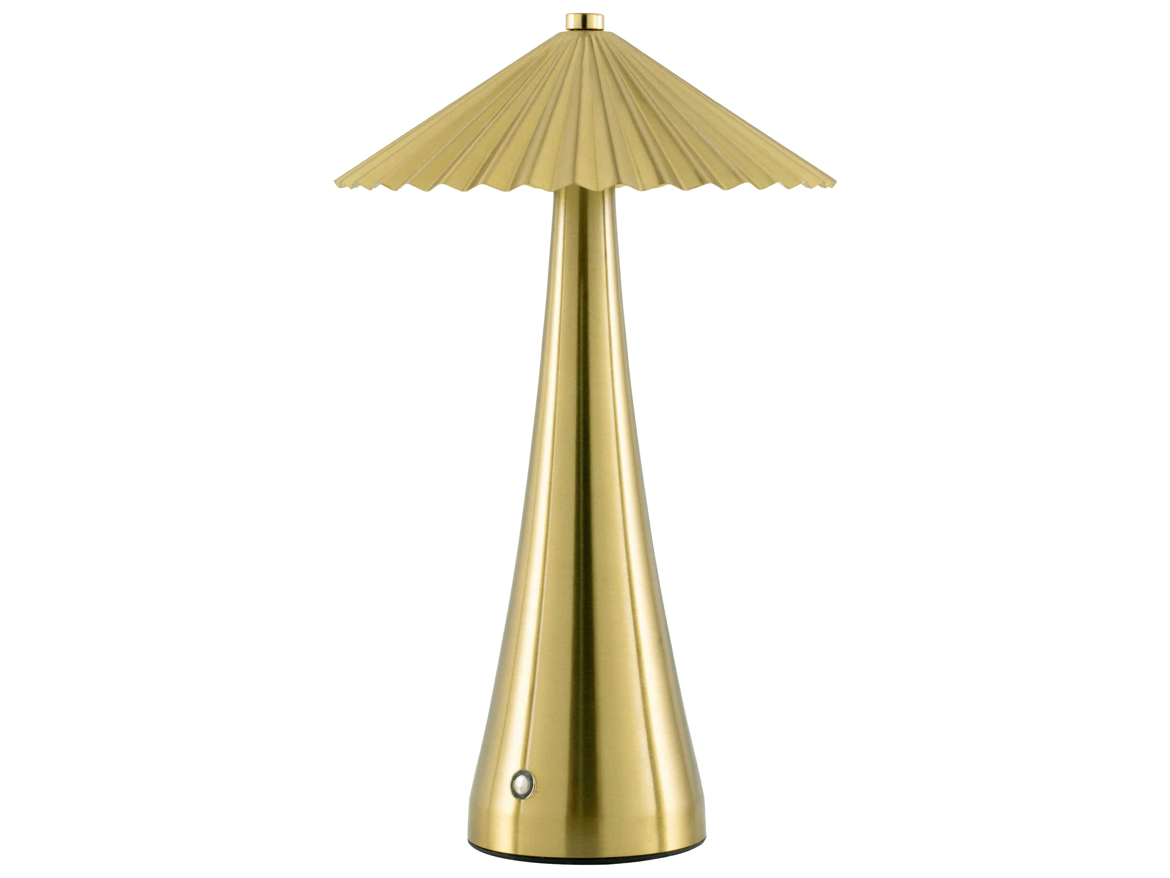 Furnas Metallic Brass Table Lamp