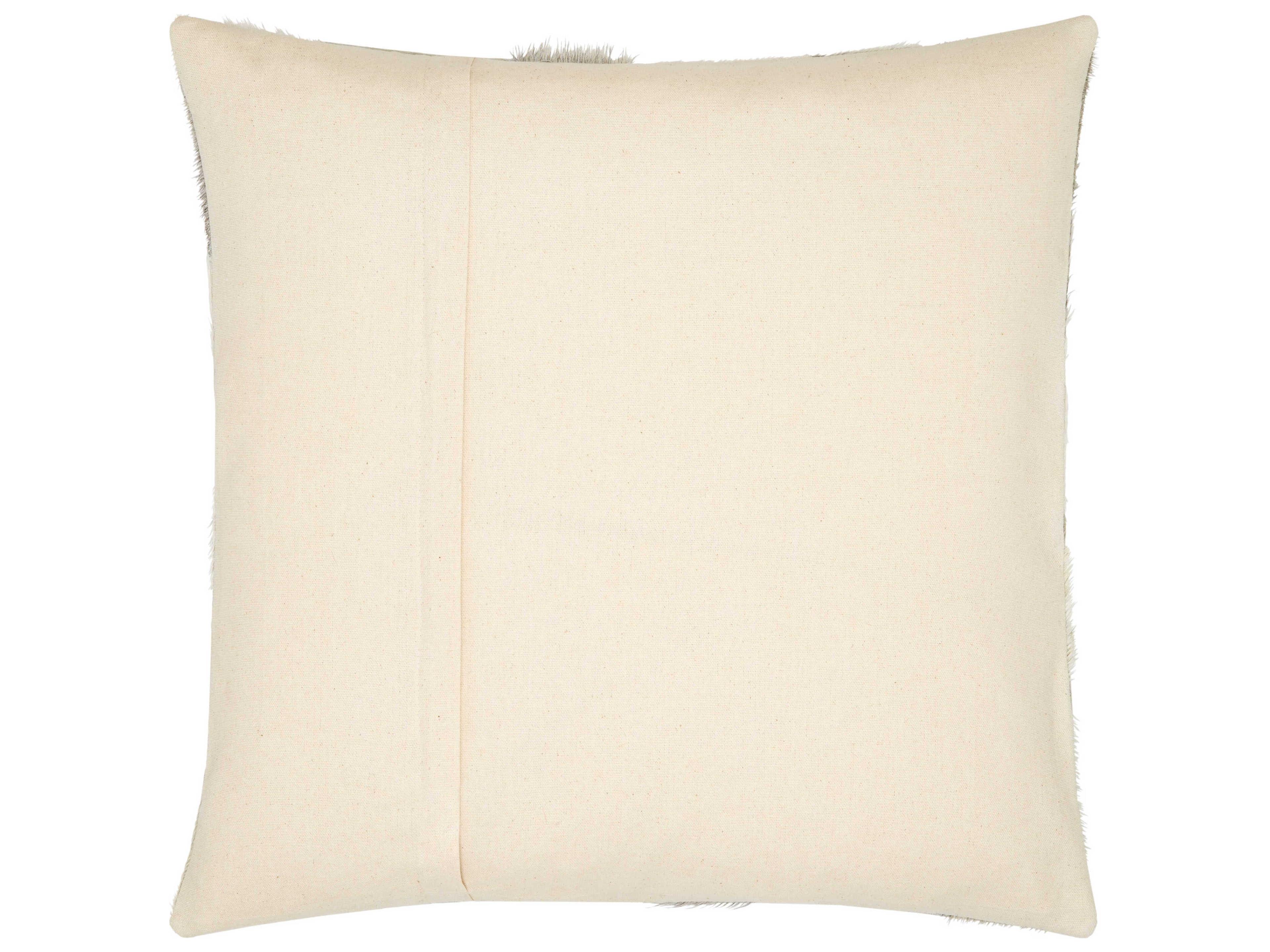 Surya Fayet Taupe Pillow