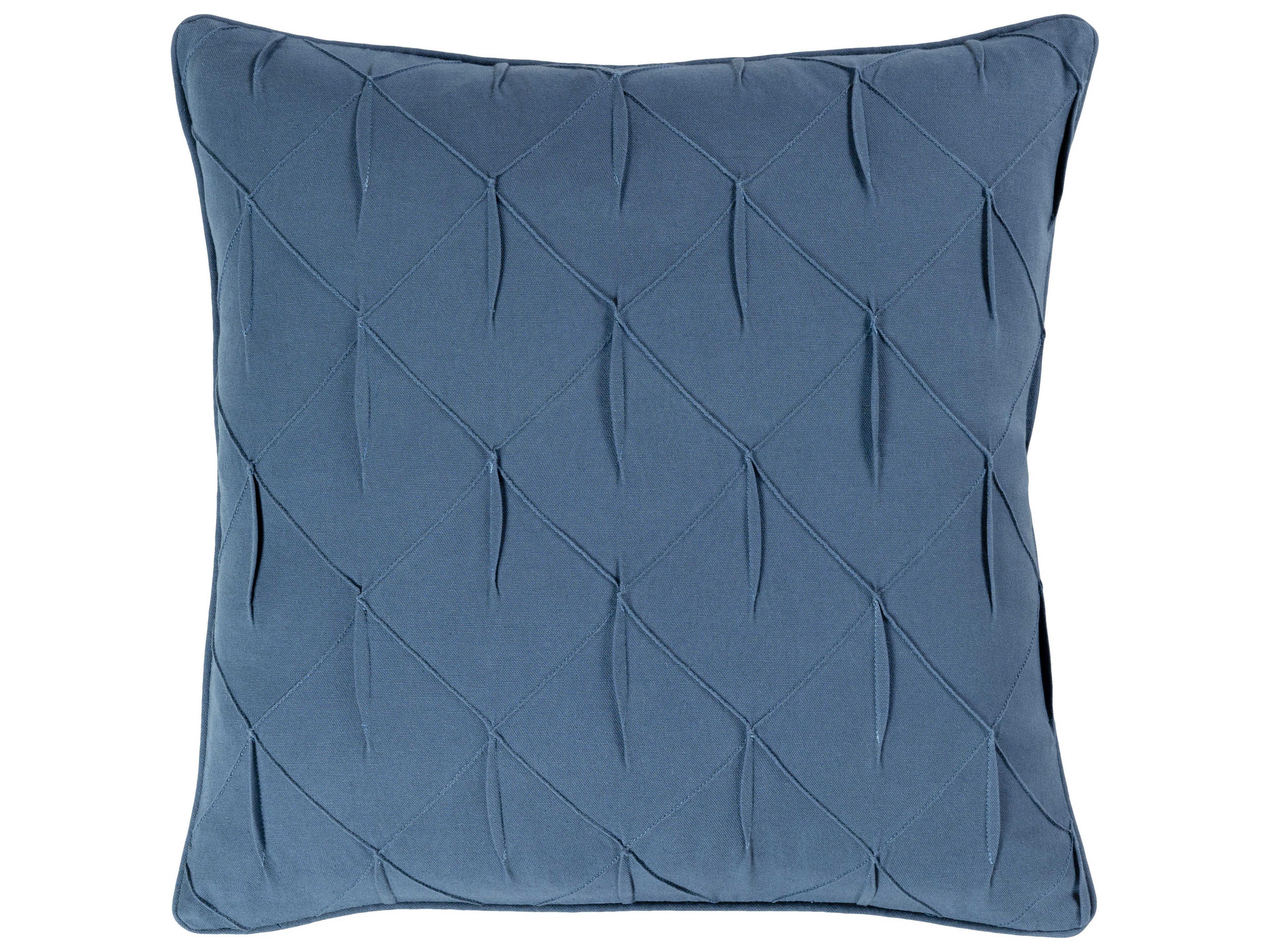 Surya Gretchen Deep Teal Pillow