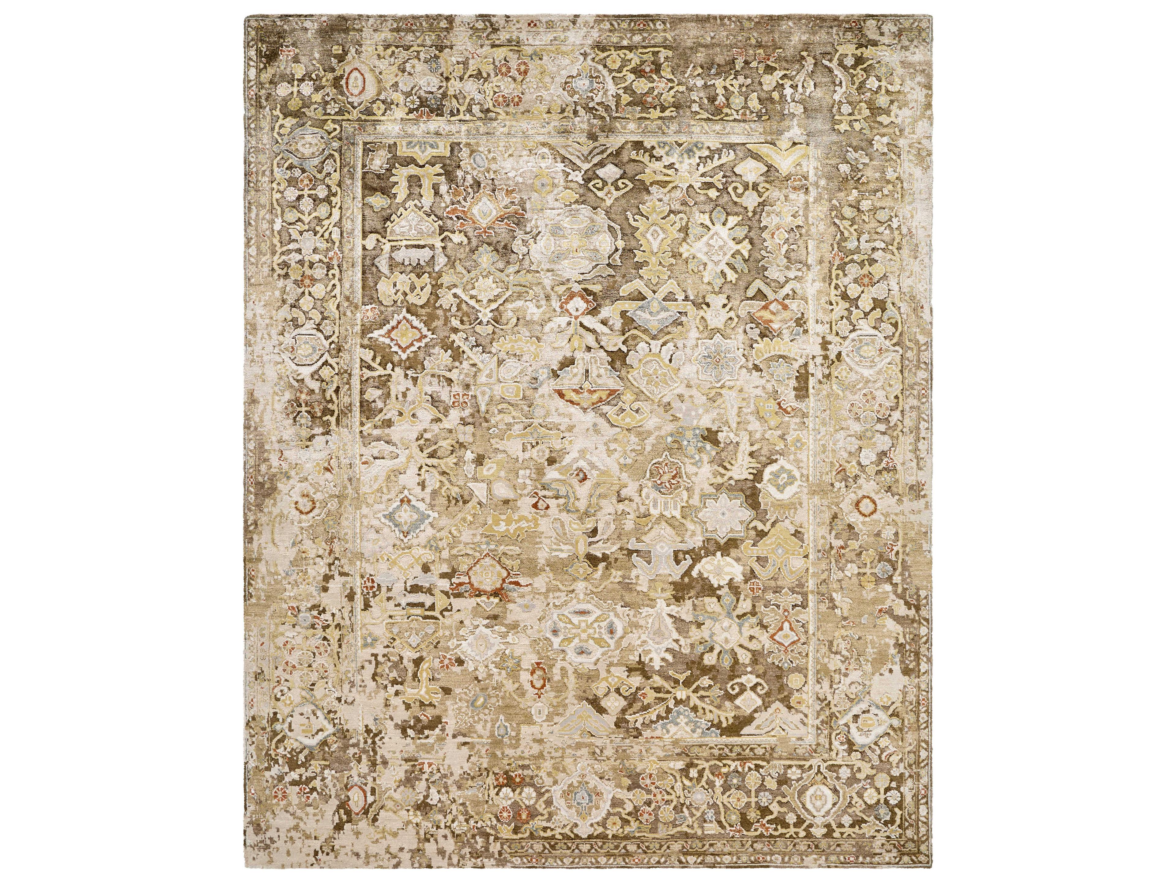 Ghordes Bordered Area Rug
