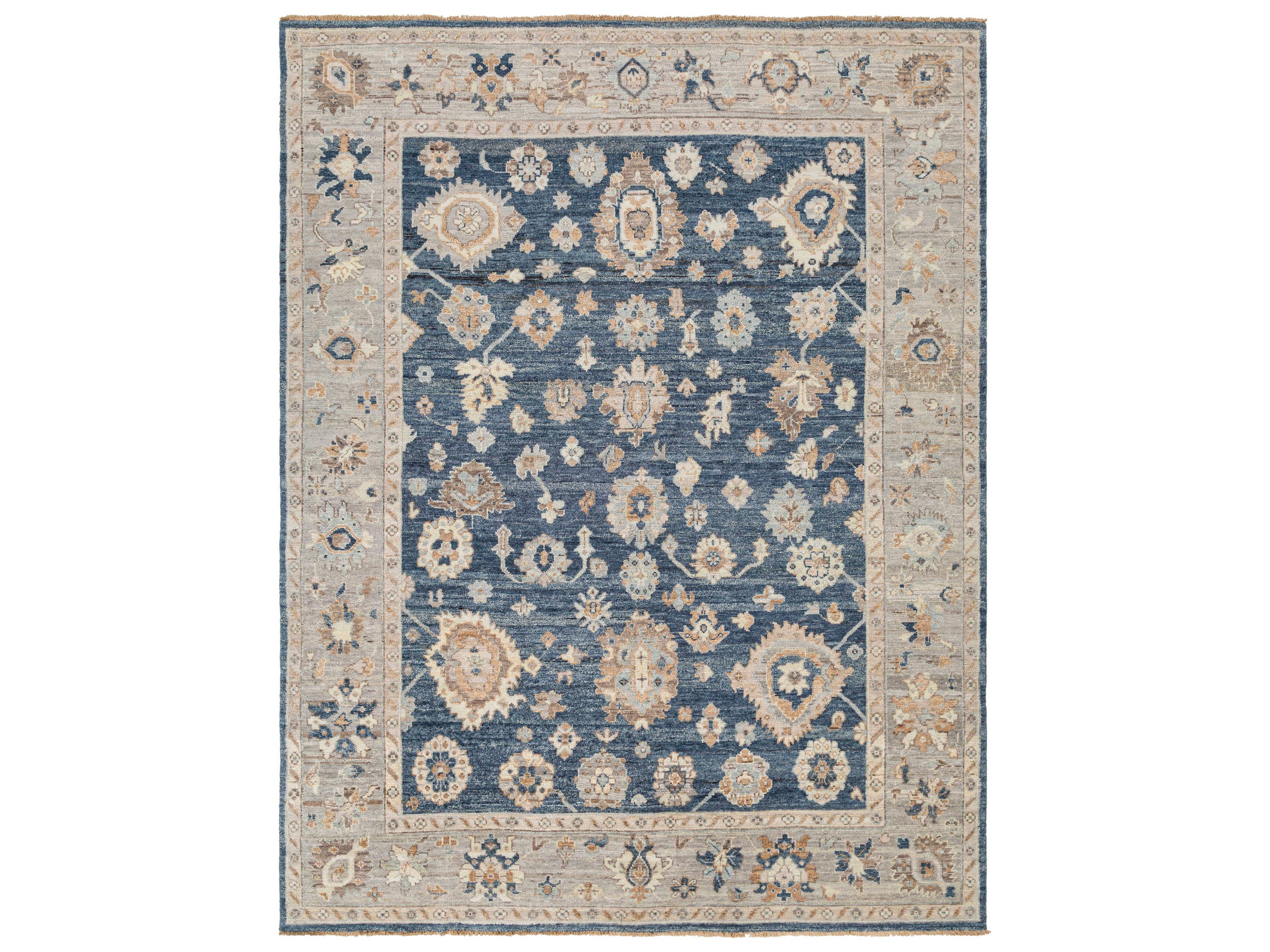 Ghazni Bordered Area Rug