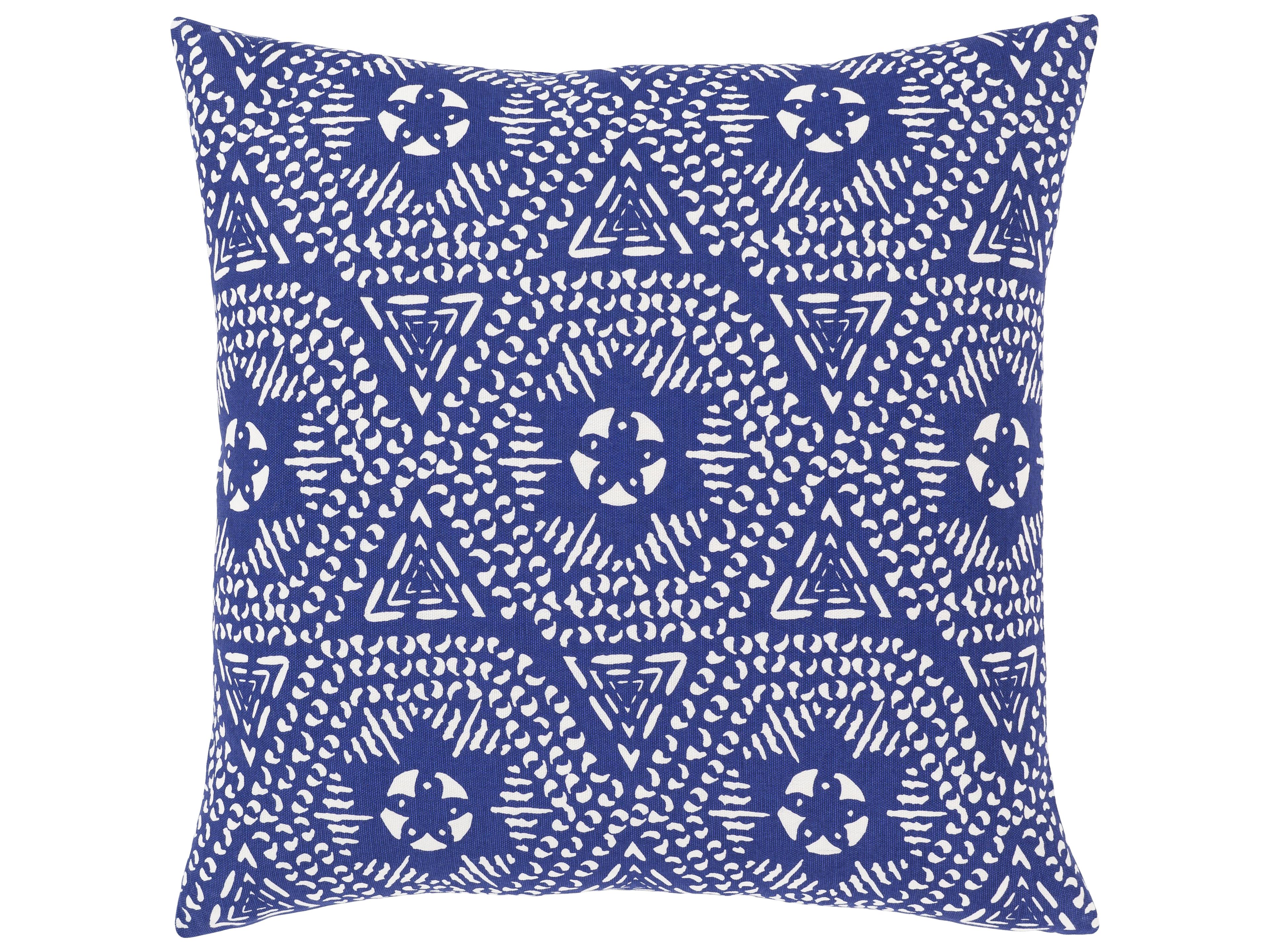 Global Blues Dark Blue Pillow