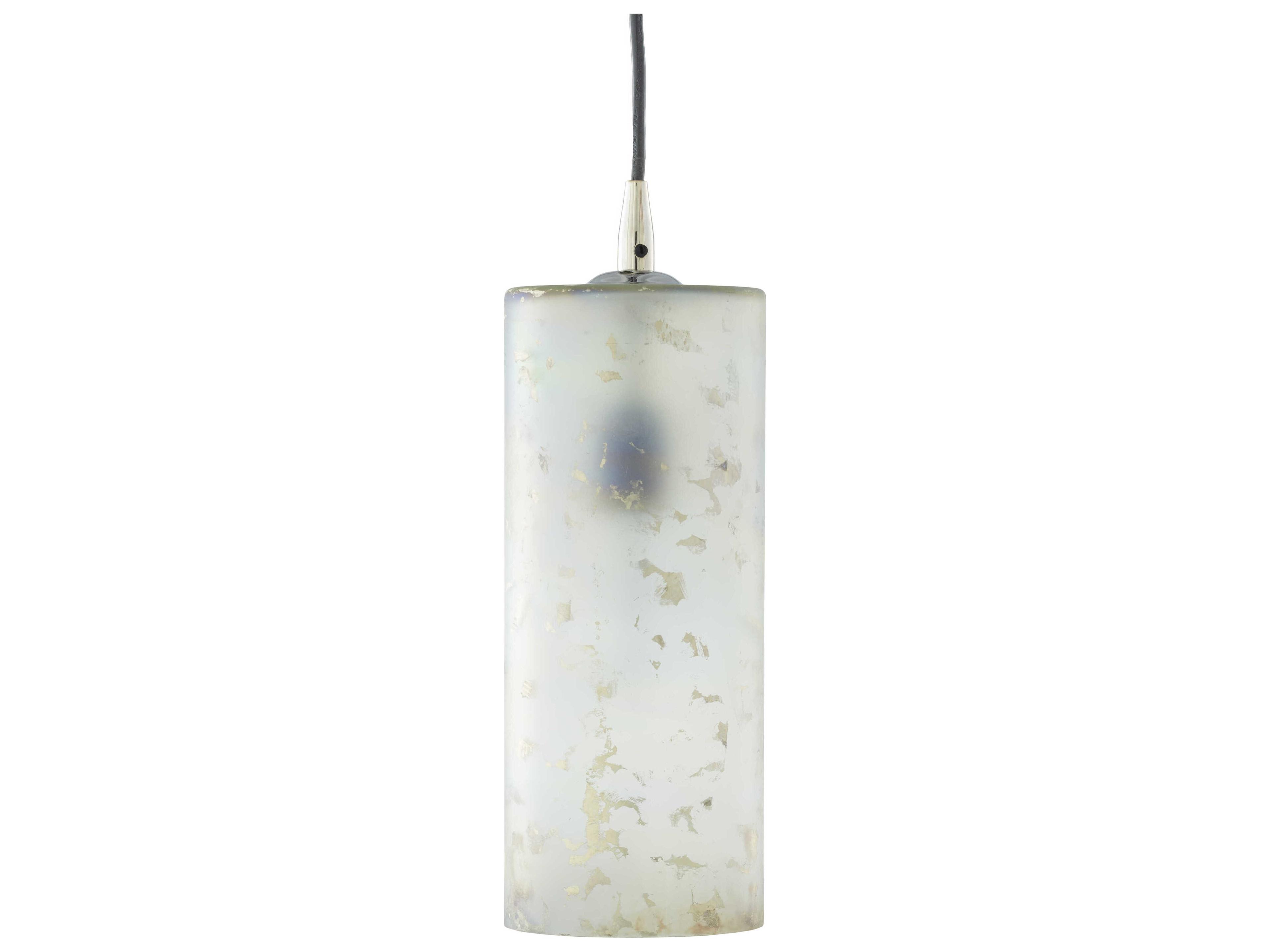 Glasshill 1-Light Polished Nickel Mini Pendant