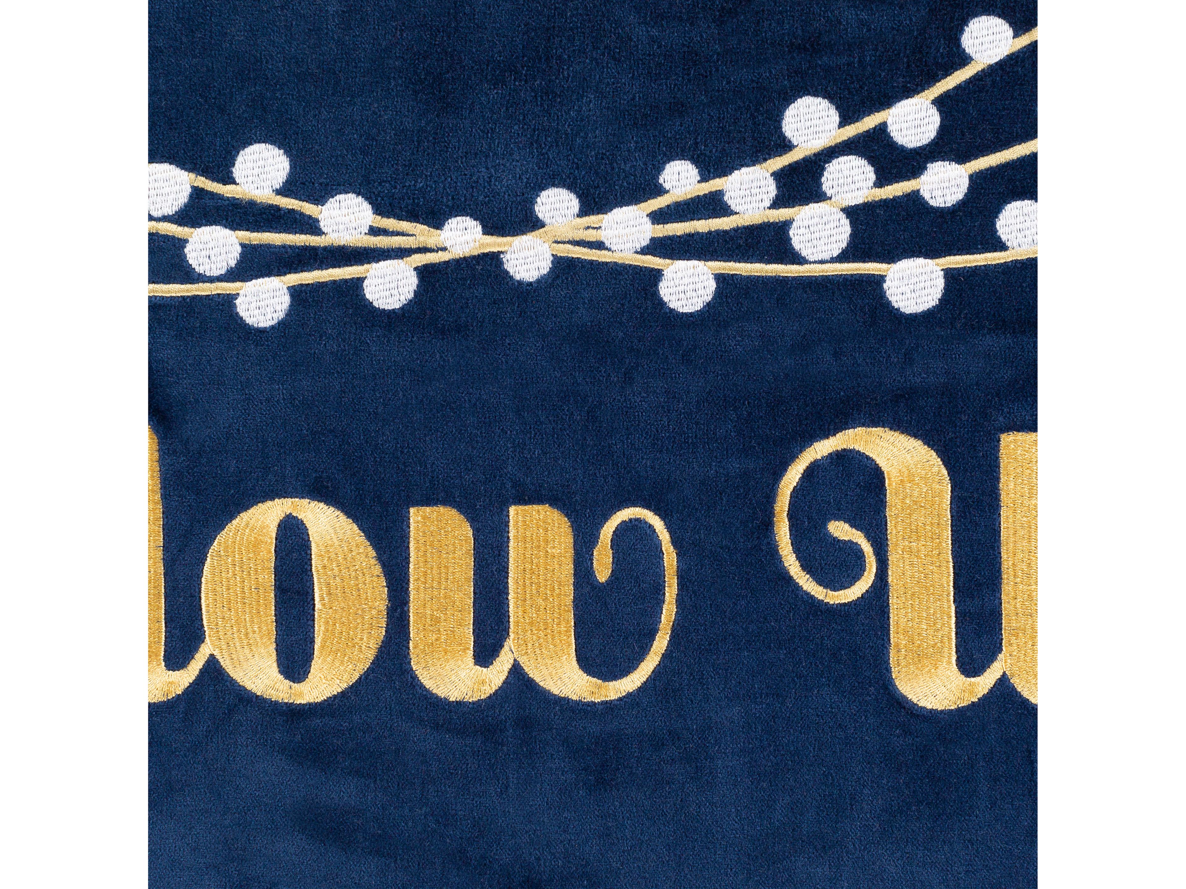 Surya Glow Up Navy Pillow