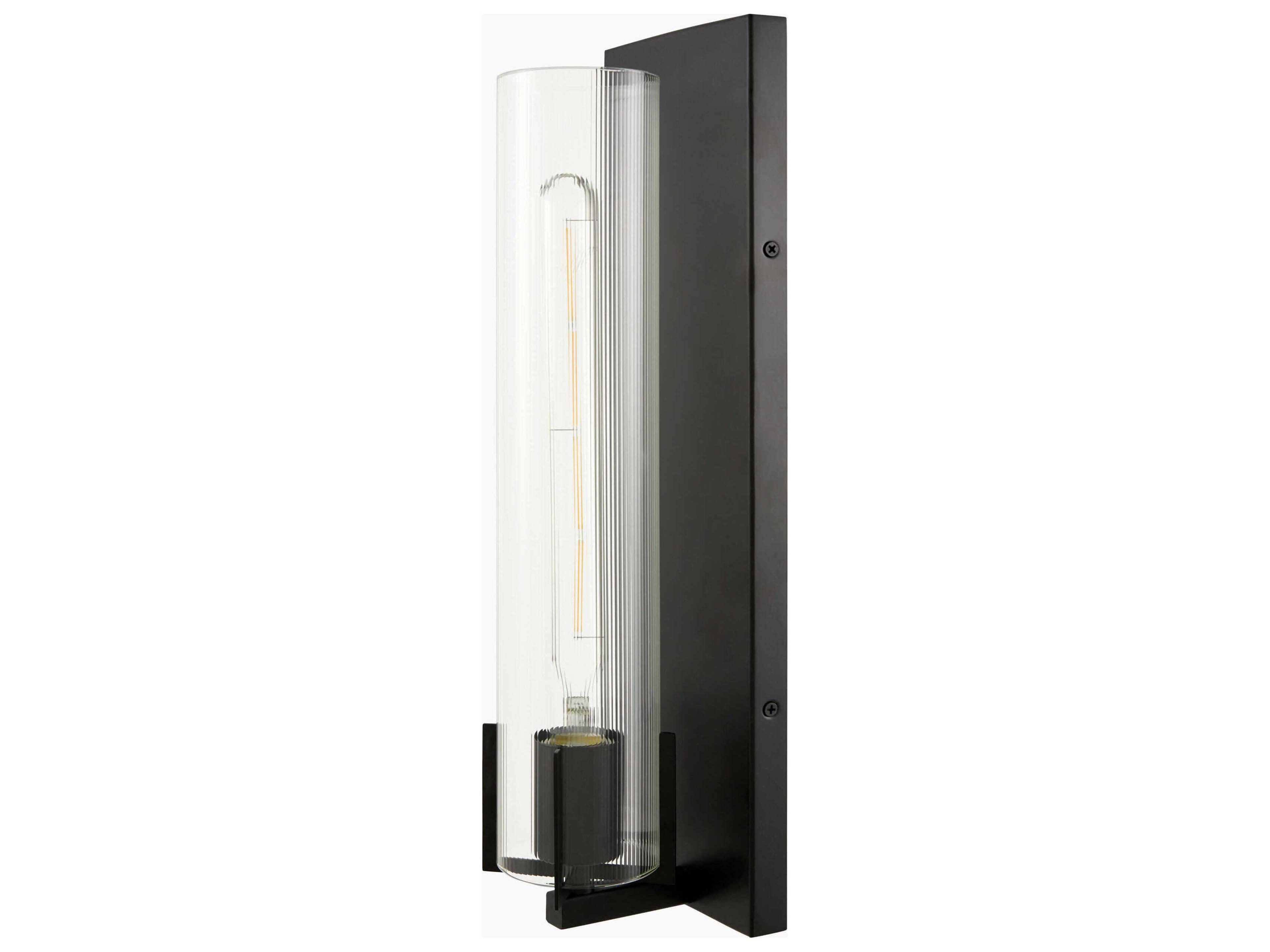 Galve 1-Light Black Wall Sconce