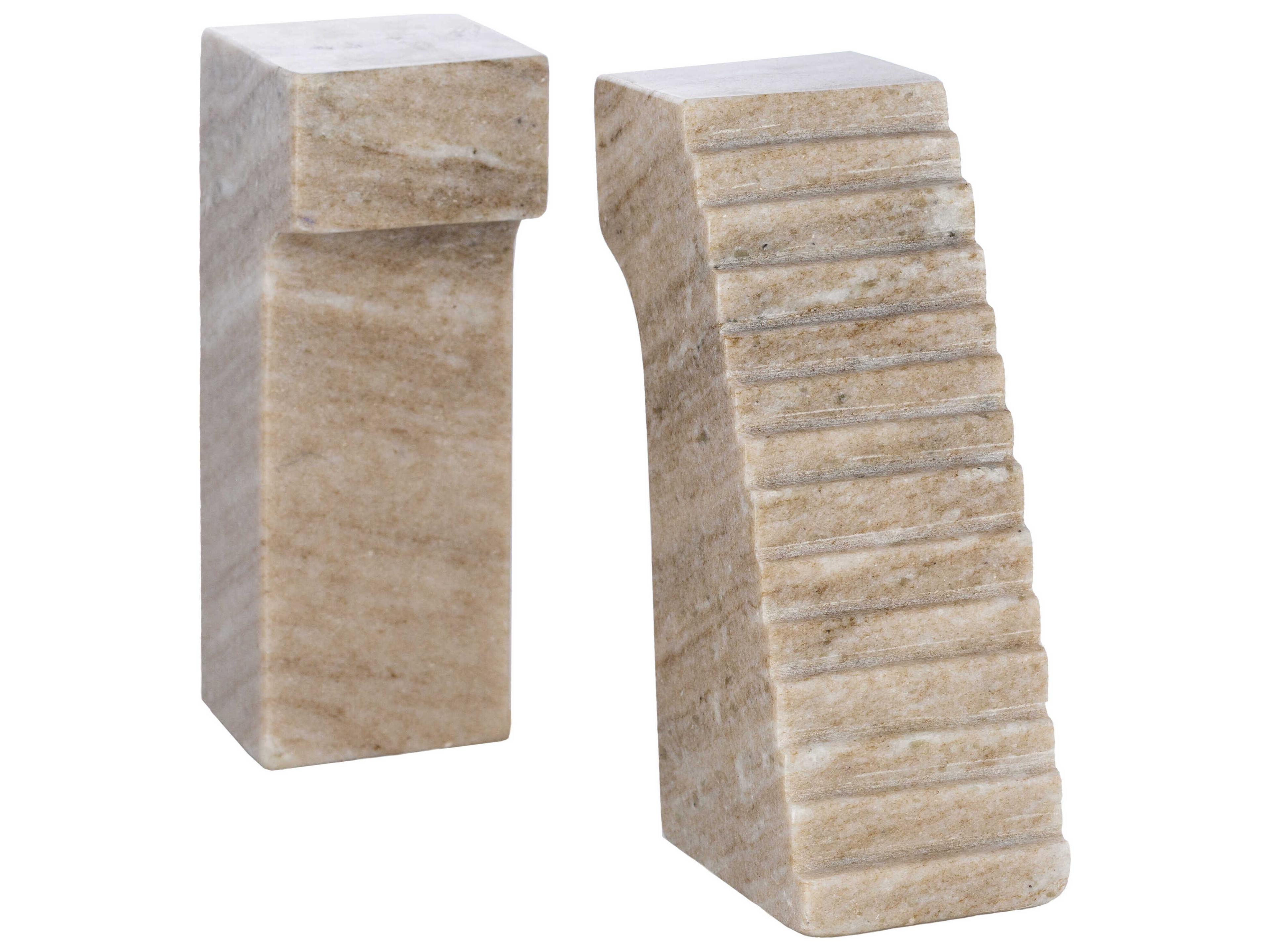 Surya Gates of Troy Gray Bookends