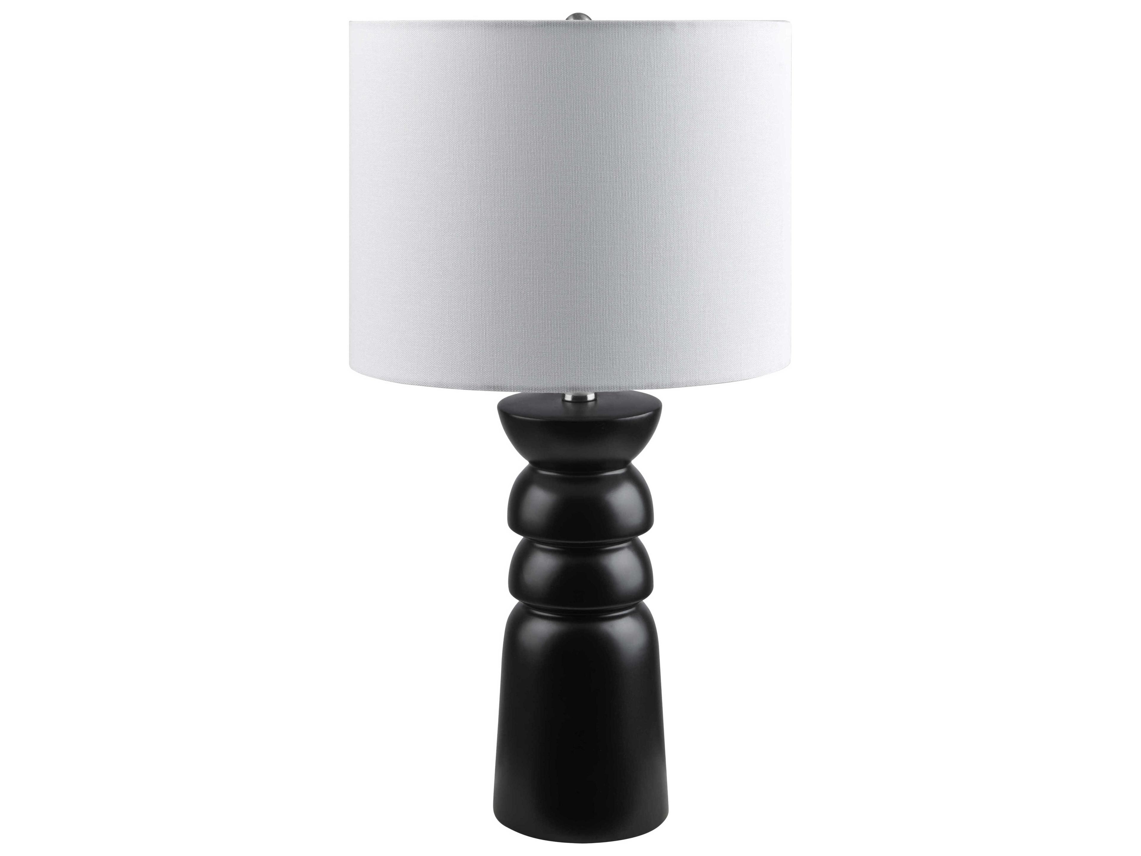 Geneseo Black Table Lamp
