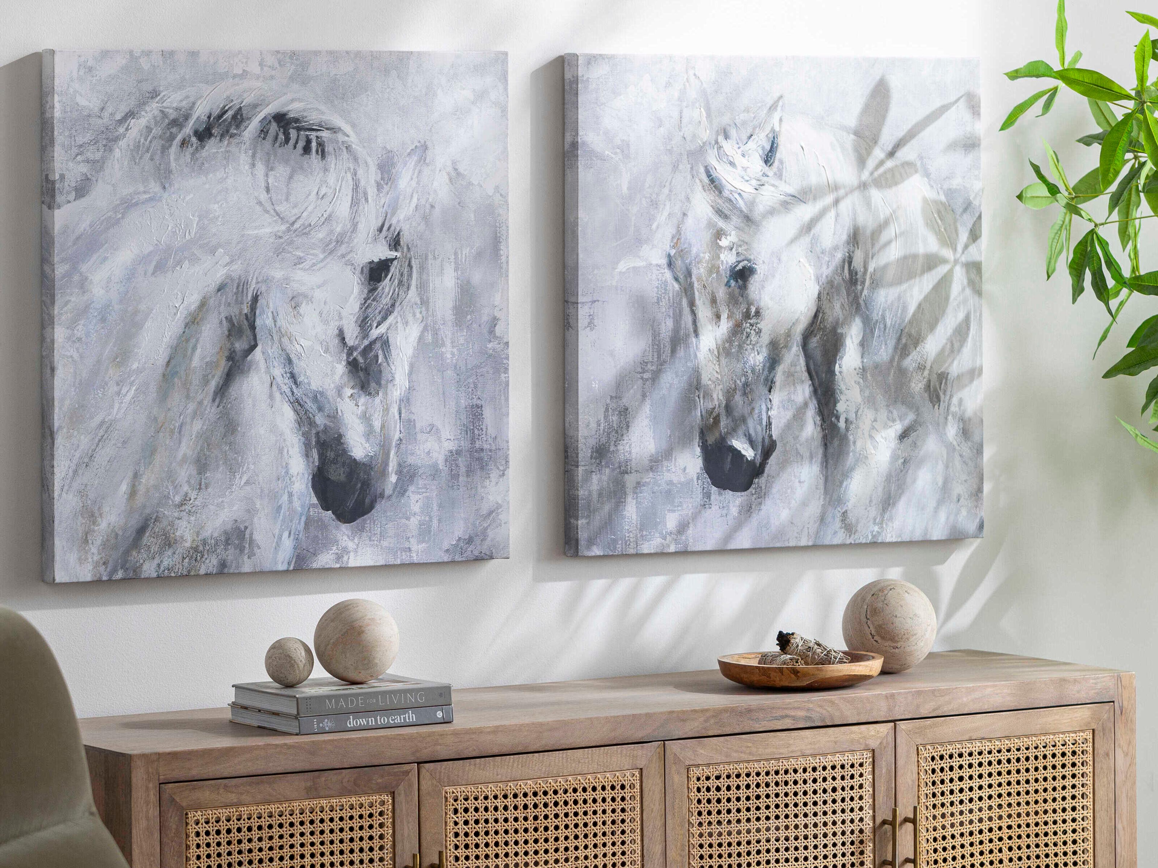 Surya Assateague Framed Art