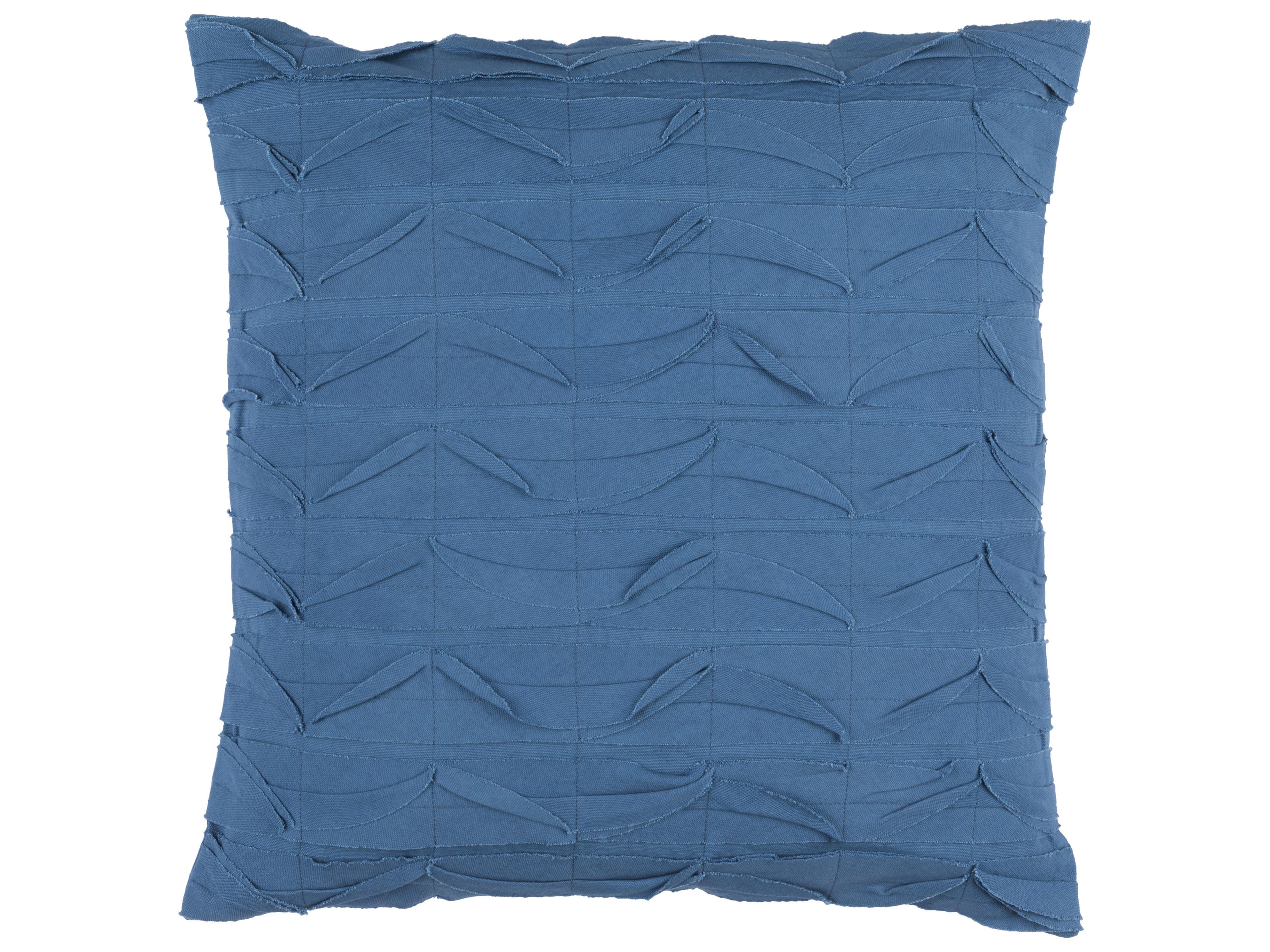 Surya Huckaby Dark Blue Pillow