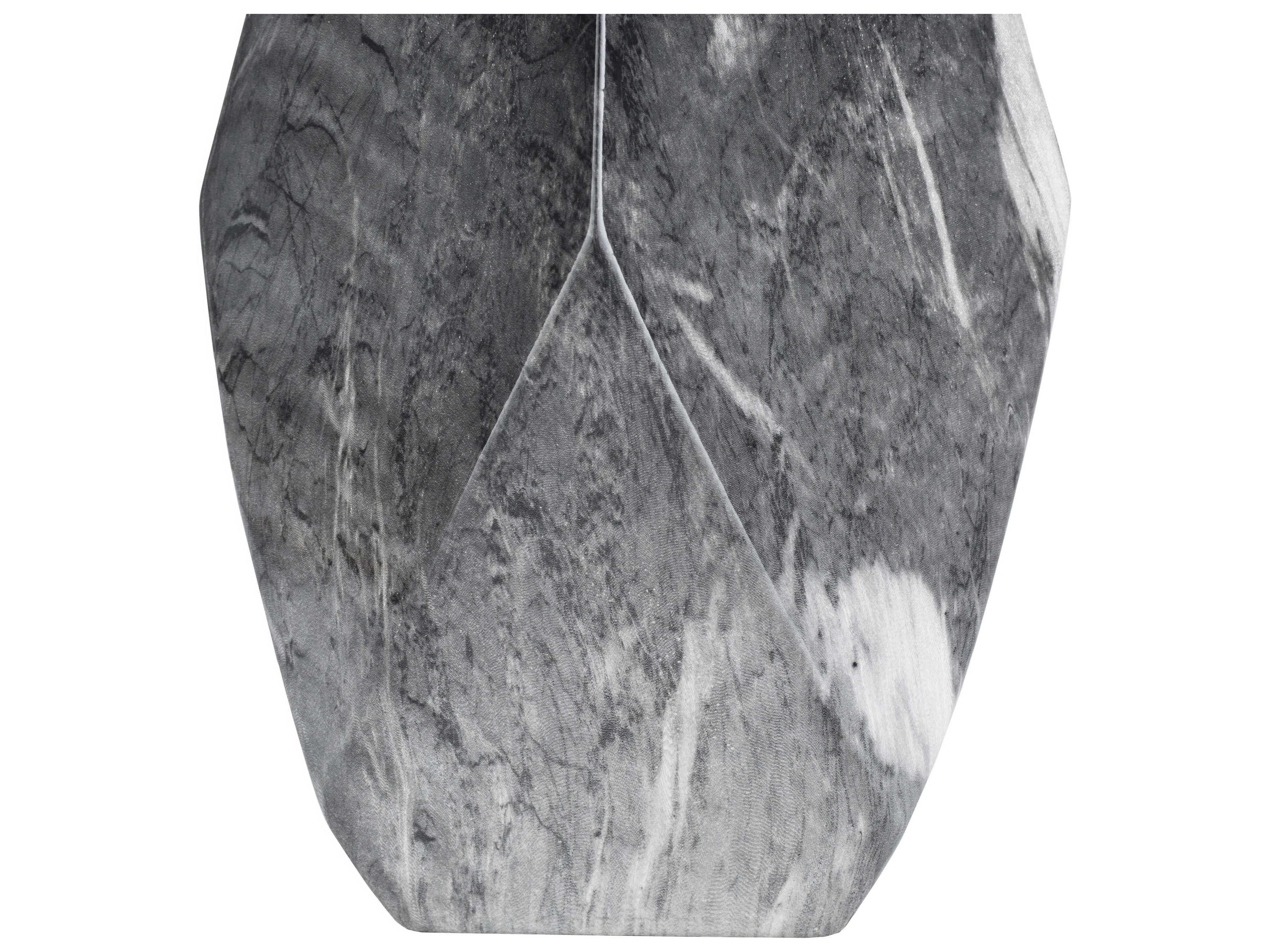 Surya Henley Black White Linen Buffet Lamp