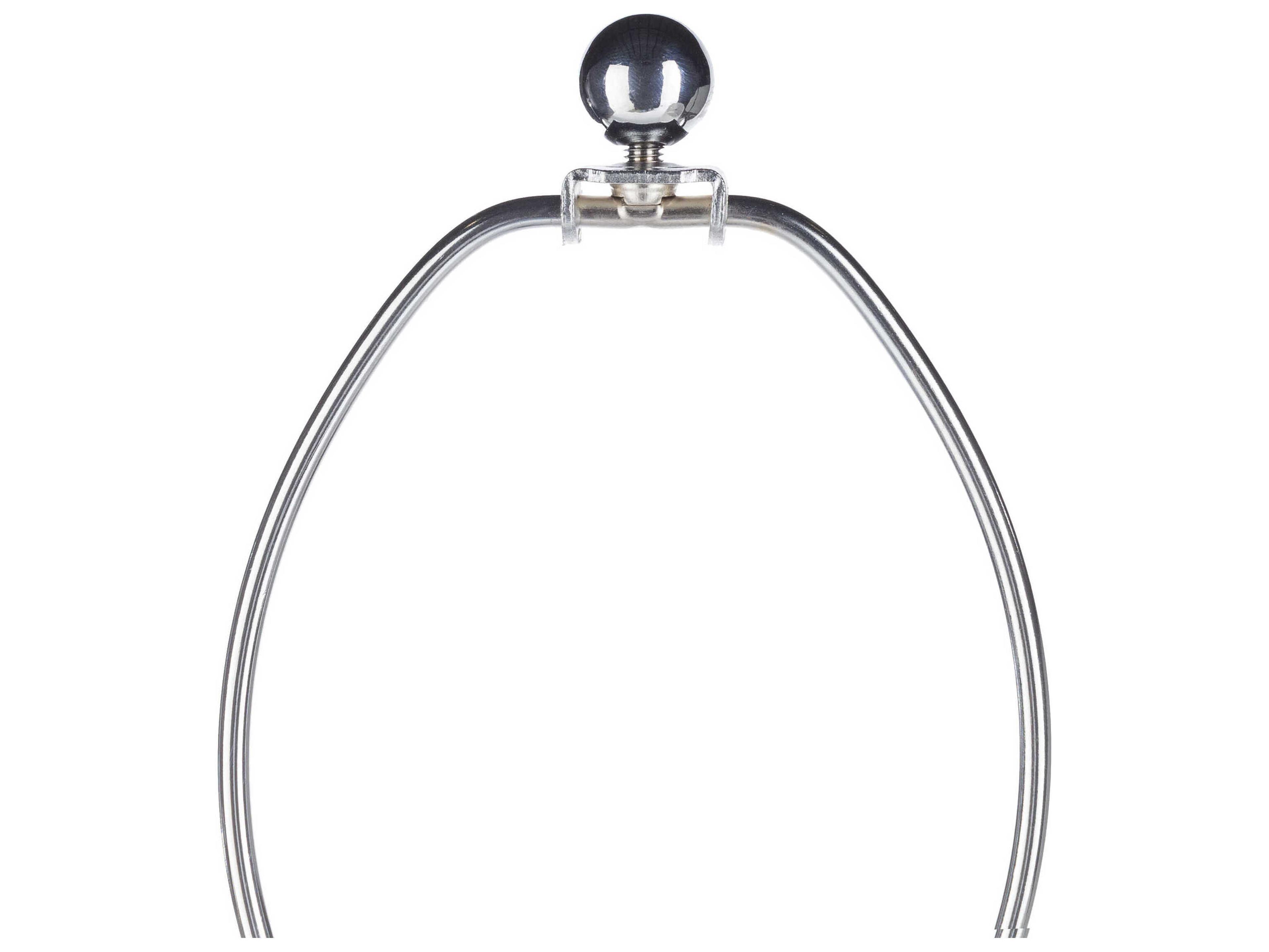 Surya Henley Black White Linen Buffet Lamp