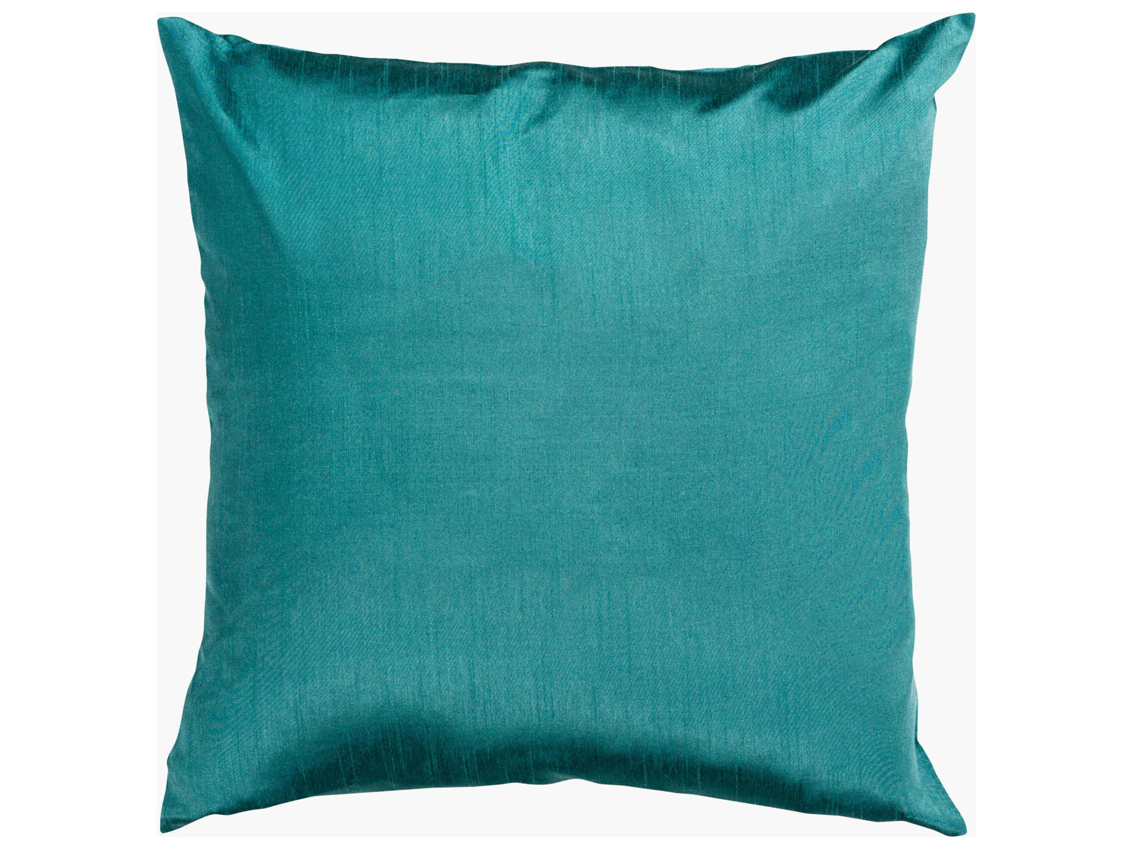 Solid Luxe Teal Pillow