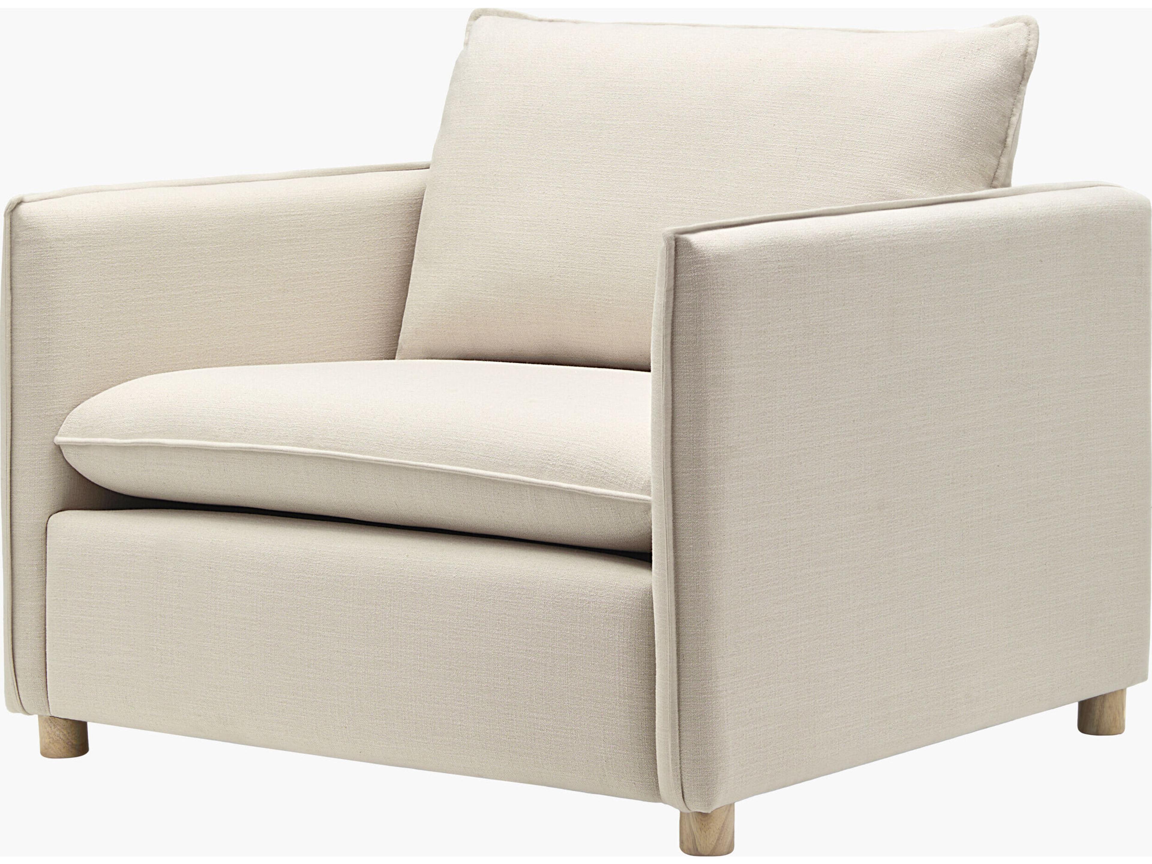 Surya Holliston Beige Accent Chair