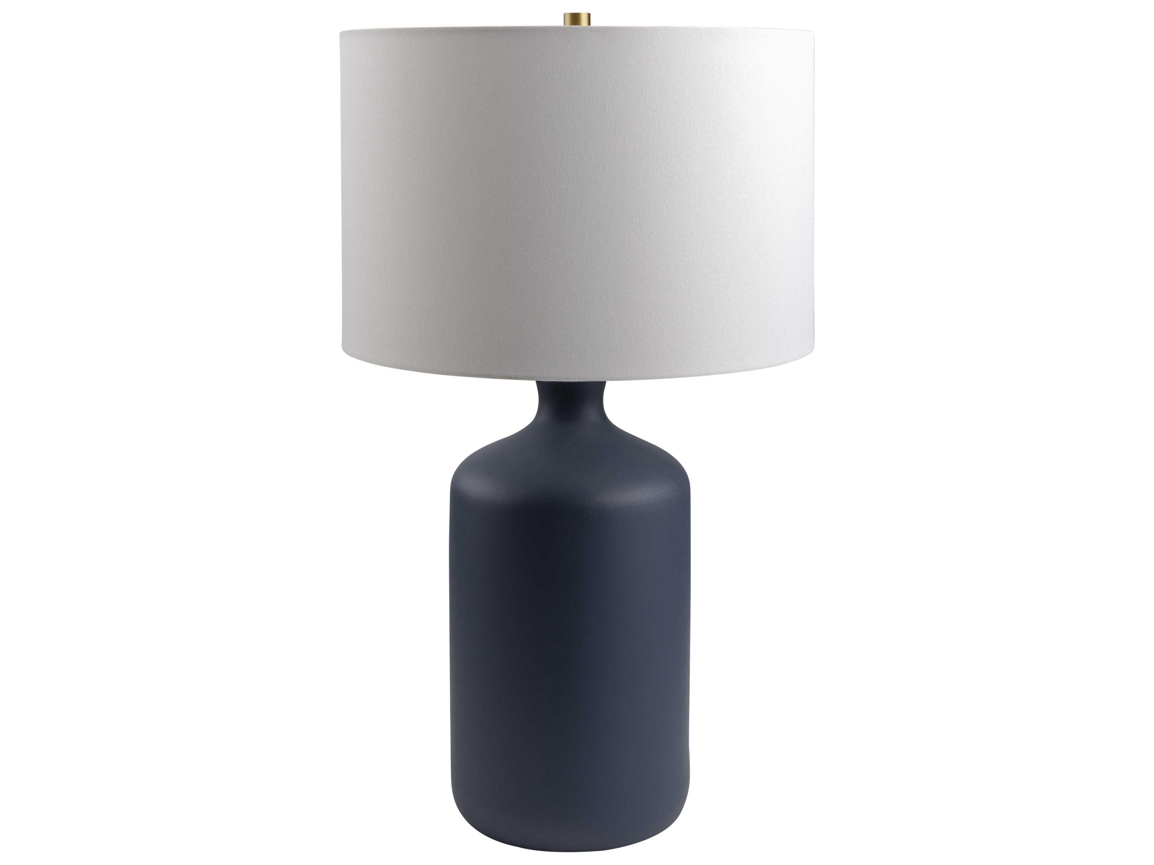 Helix Blue Buffet Lamp