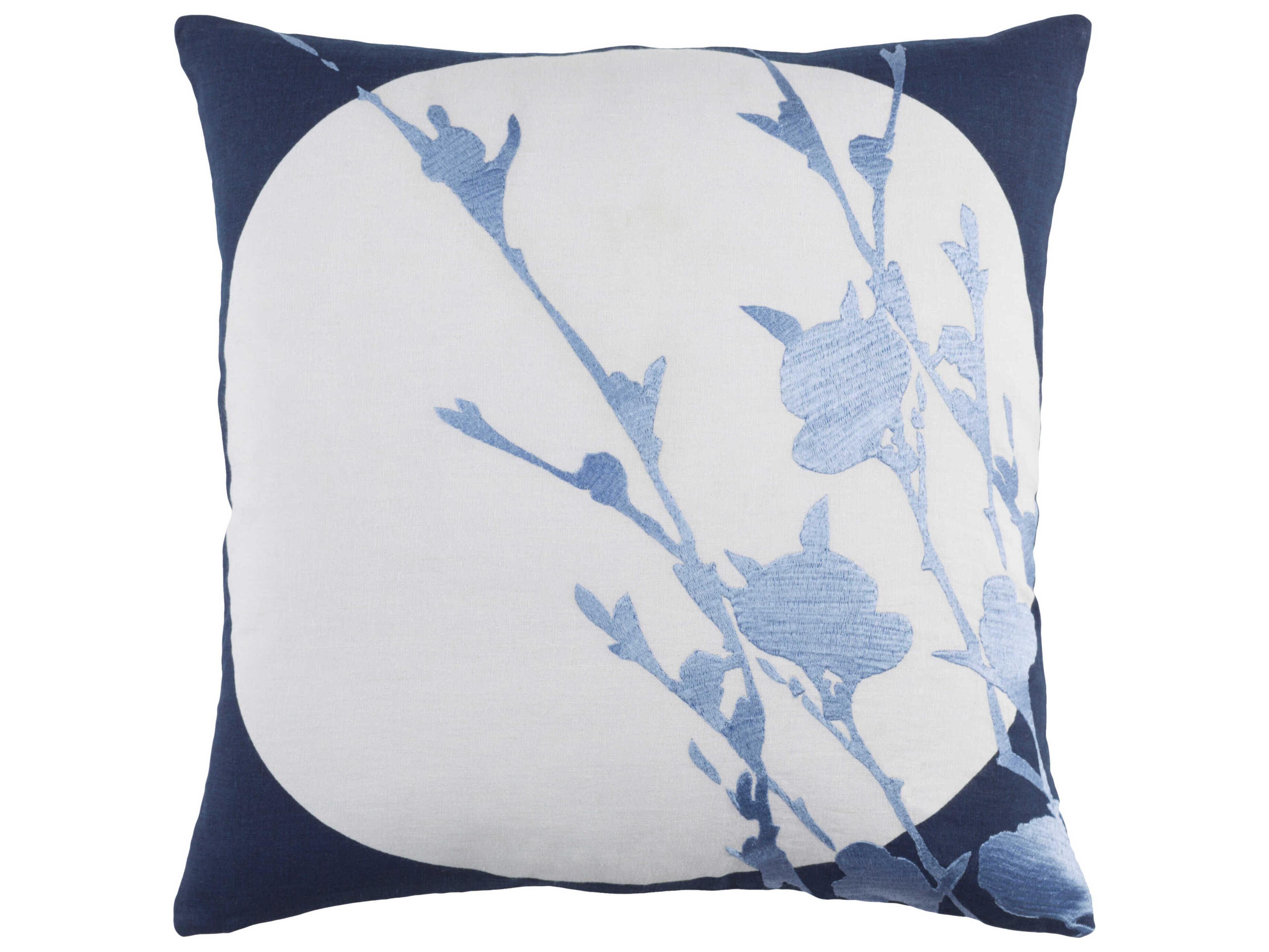 Surya Harvest Moon Light Gray Pillow