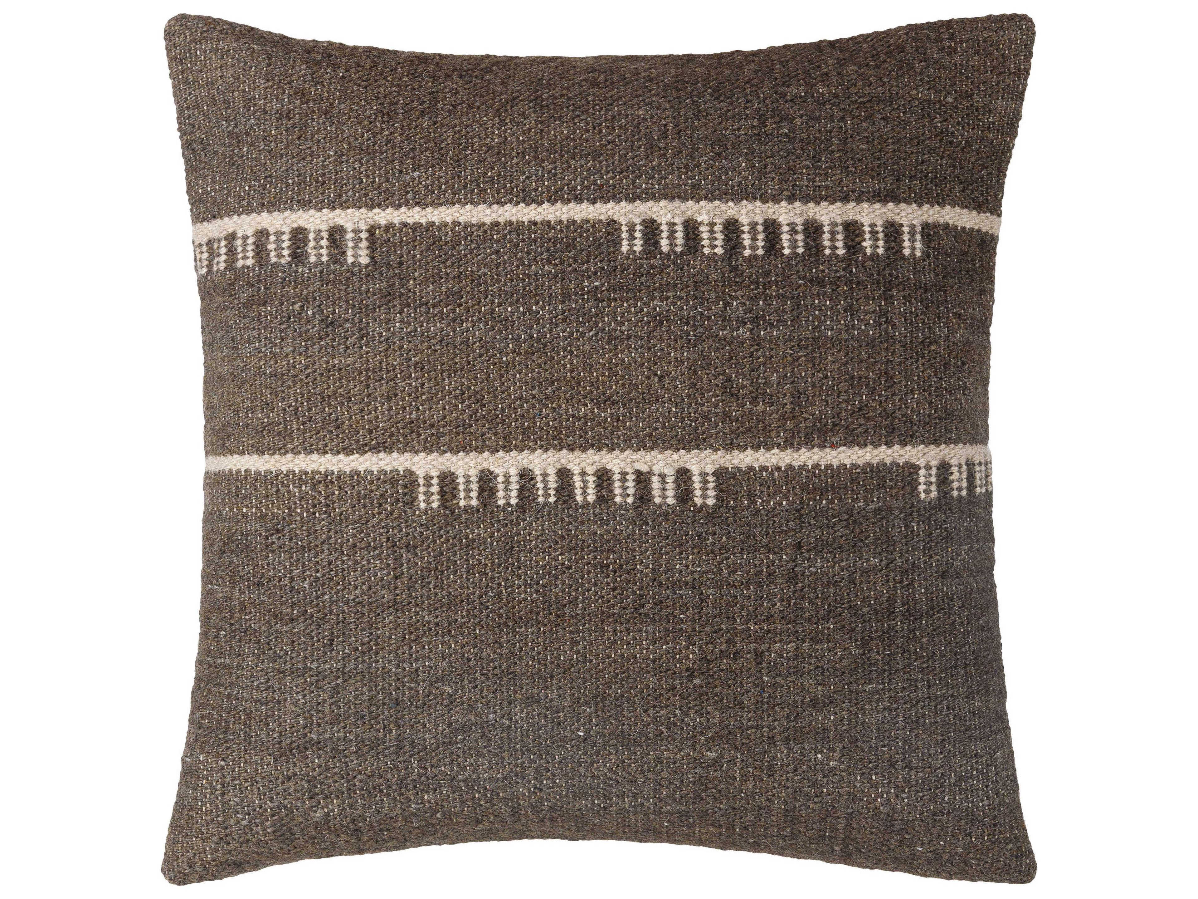 Surya Harry Charcoal Pillow