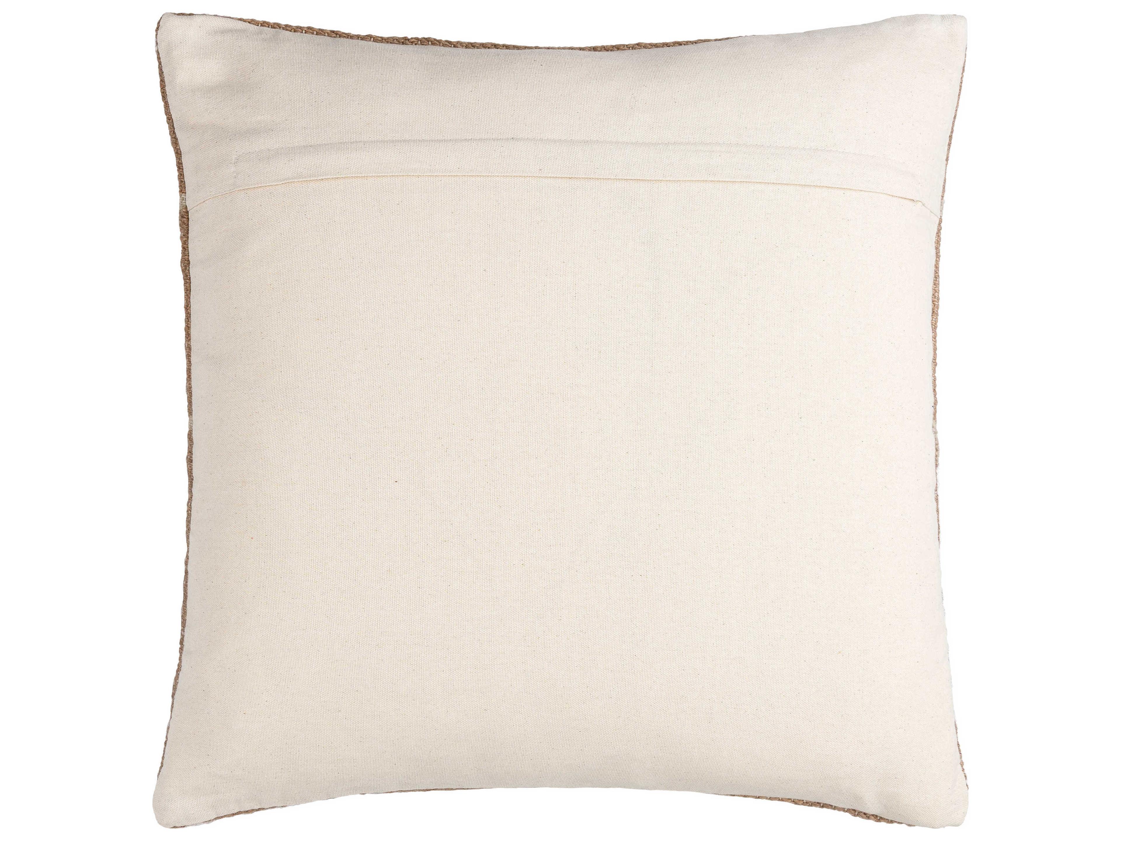 Surya Harry Medium Brown Pillow